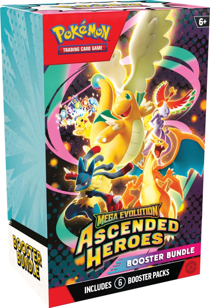 Pokémon TCG: Mega Evolution— Ascended Heroes Booster Bundle (PRE-ORDER –  Magic Red Dragon