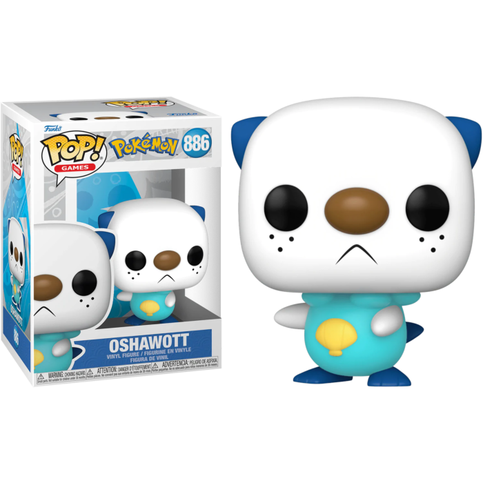 Pokemon - Oshawott Pop! Vinyl Figure. NO.886