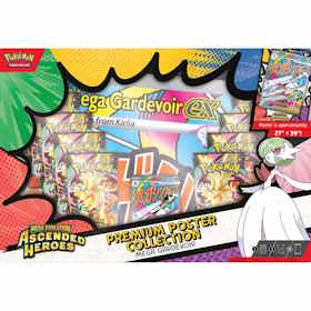 Pokemon TCG Ascended Heroes Premium Poster Collection - Mega Gardevoir ex (Pre-order) Arrives 30th April