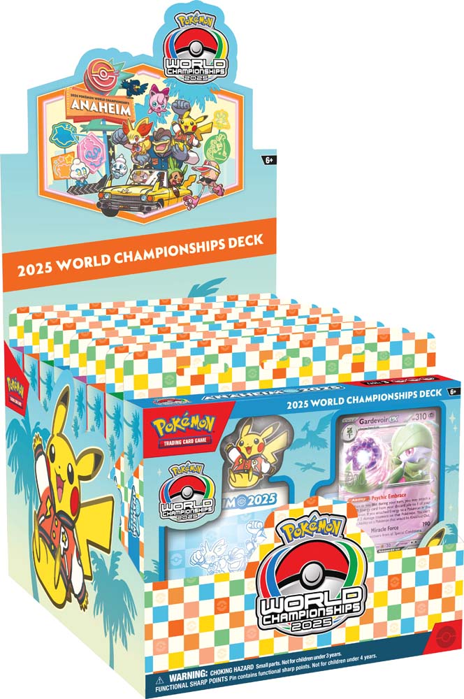 Pokémon TCG: 2025 Pokemon TCG World Championships Deck (Pre Order) Release Date: 19 June 2026