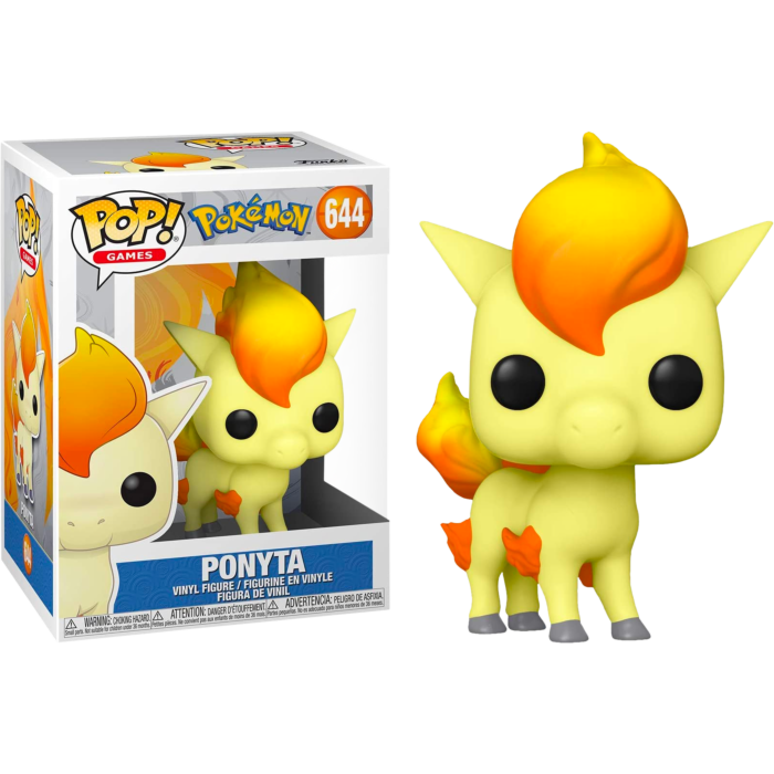 Pokemon - Ponyta Pop! Vinyl Figure. NO.644