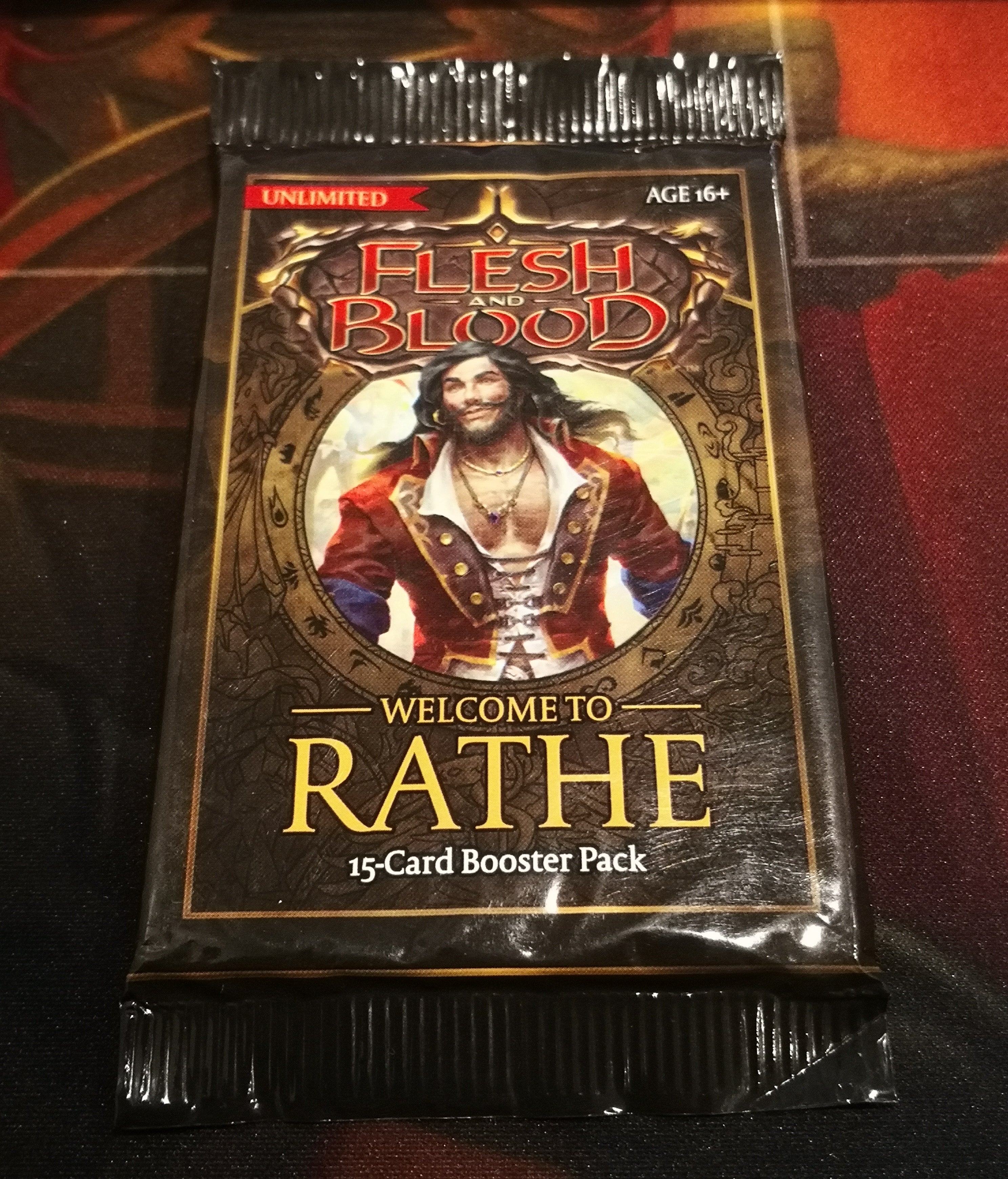 Flesh and Blood: Welcome to the wrathe unlimited booster pack