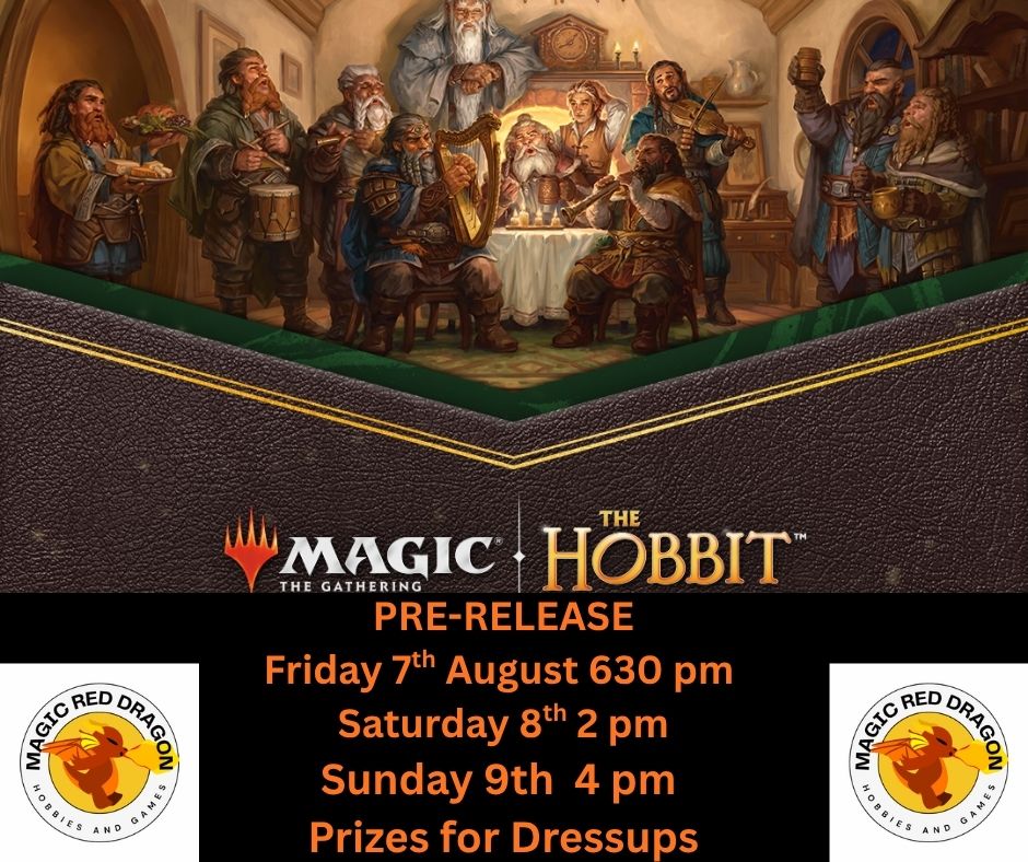 The Hobbit x MTG Prerelease: Sunday 9th 4 pm