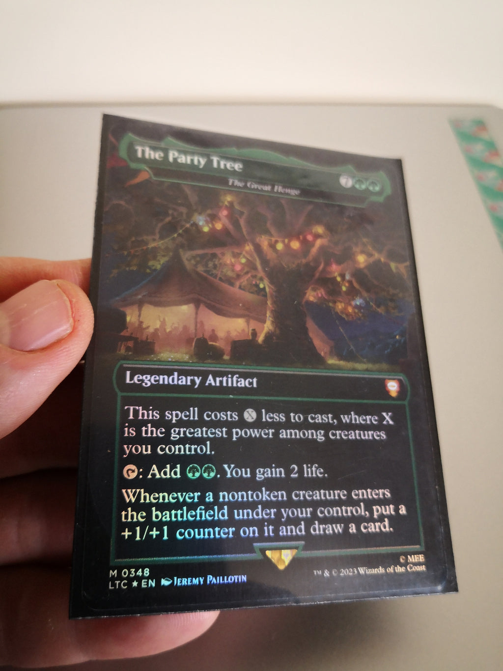 The Party Tree (The Great Henge) LOTR Borderless Foil M348