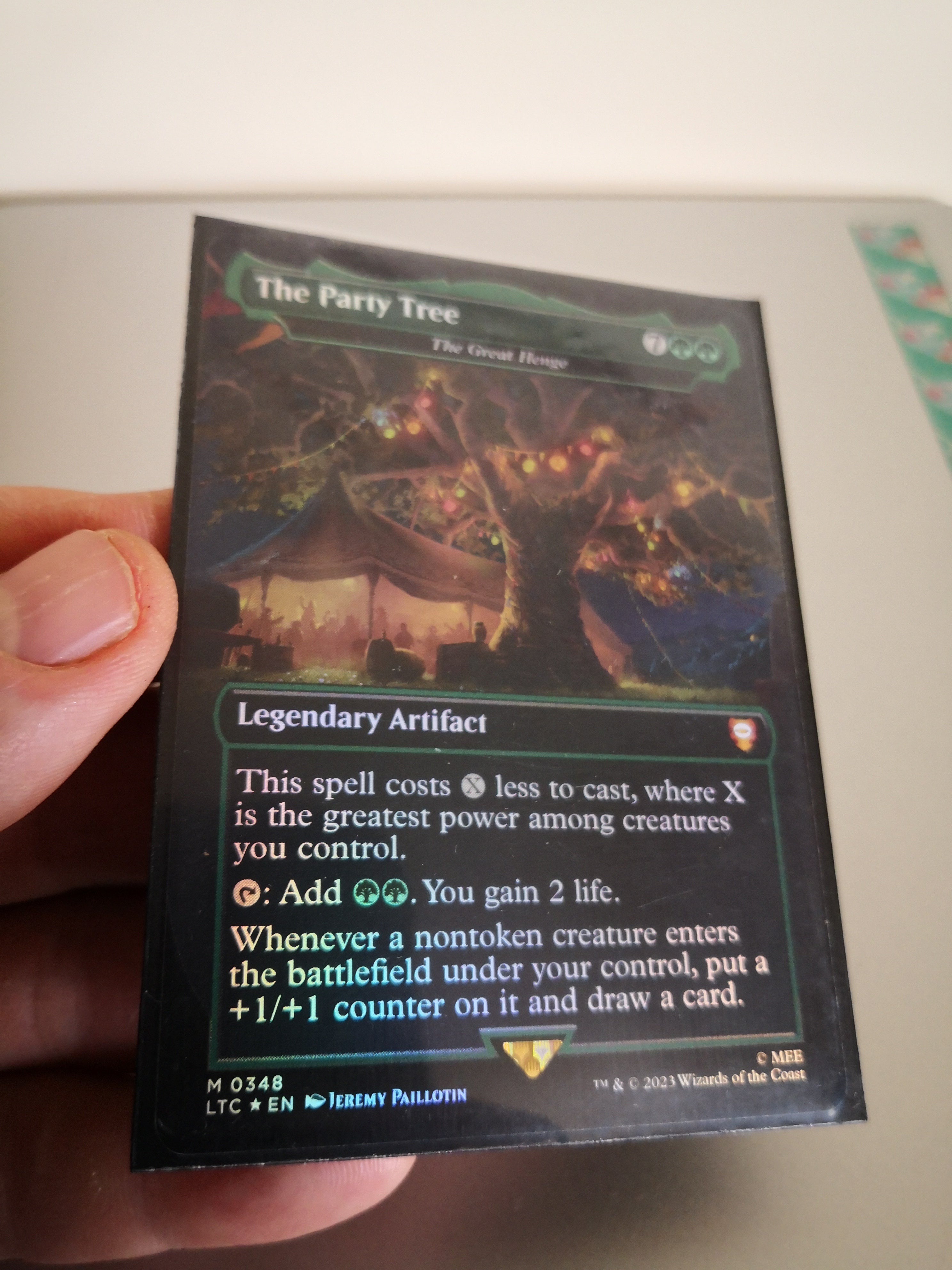 The Party Tree (The Great Henge) LOTR Borderless Foil M348
