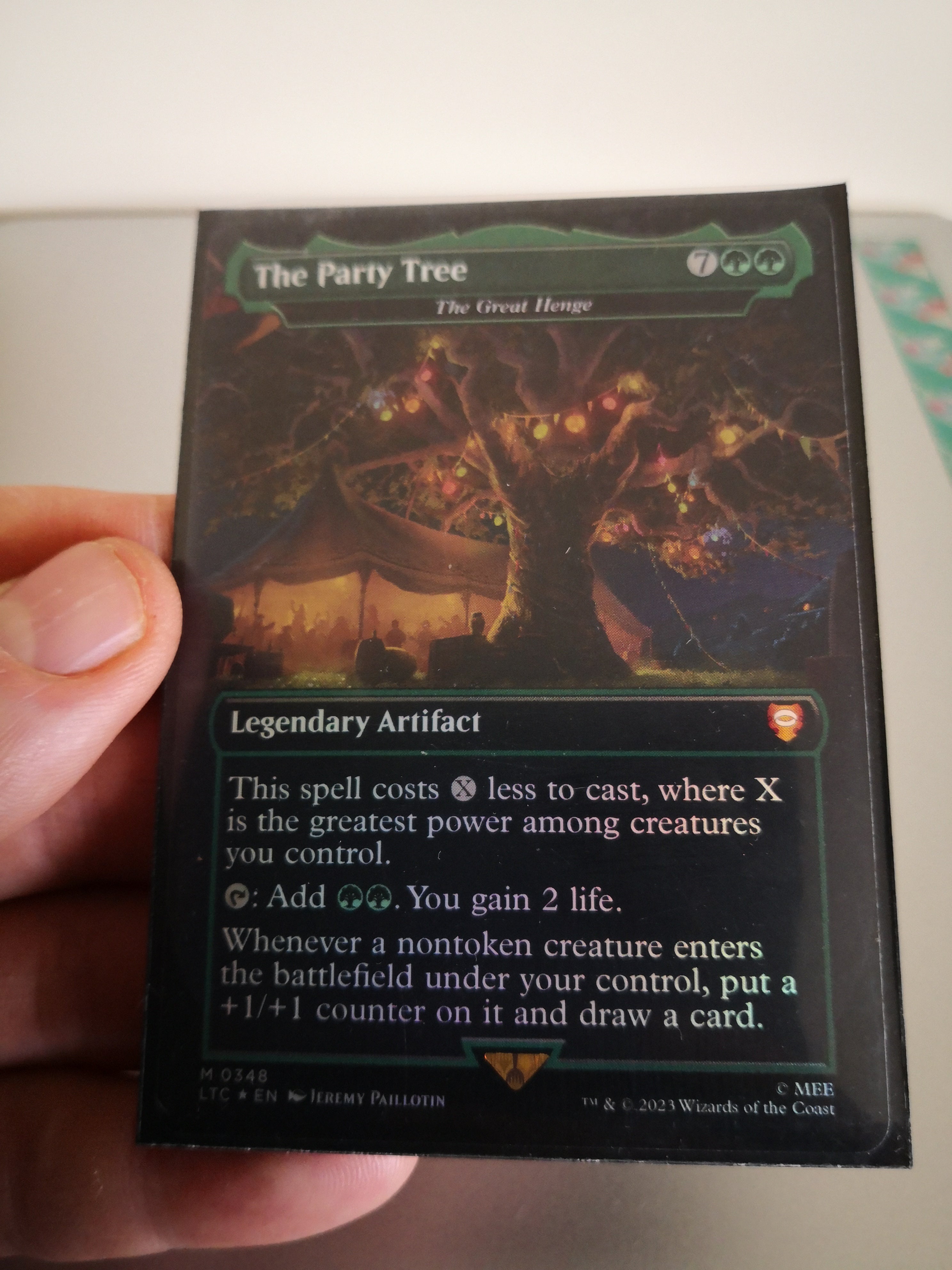 The Party Tree (The Great Henge) LOTR Borderless Foil M348