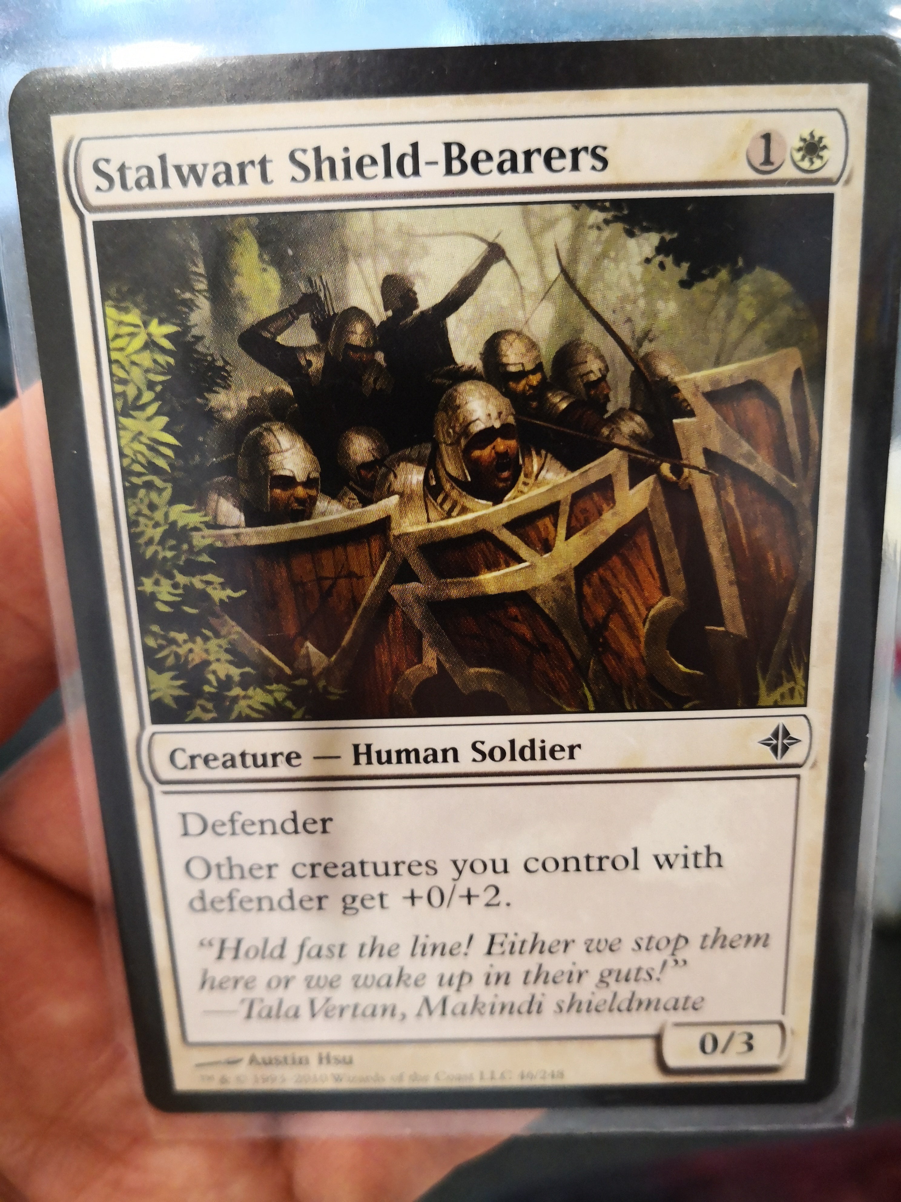 Stalwart Shield-Bearers 20/248 NM / LP
