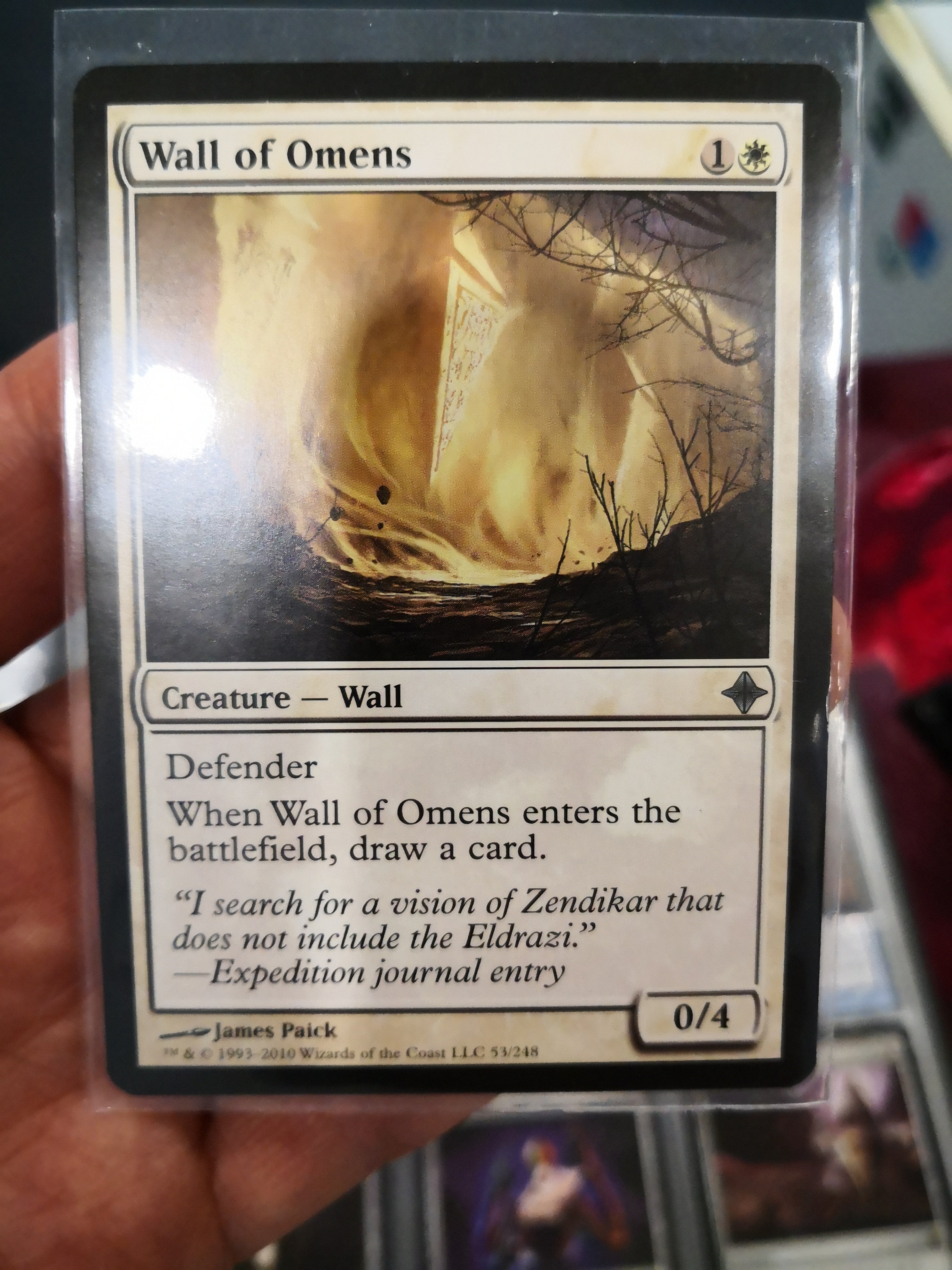 Wall of Omens 53/248 NM / LP