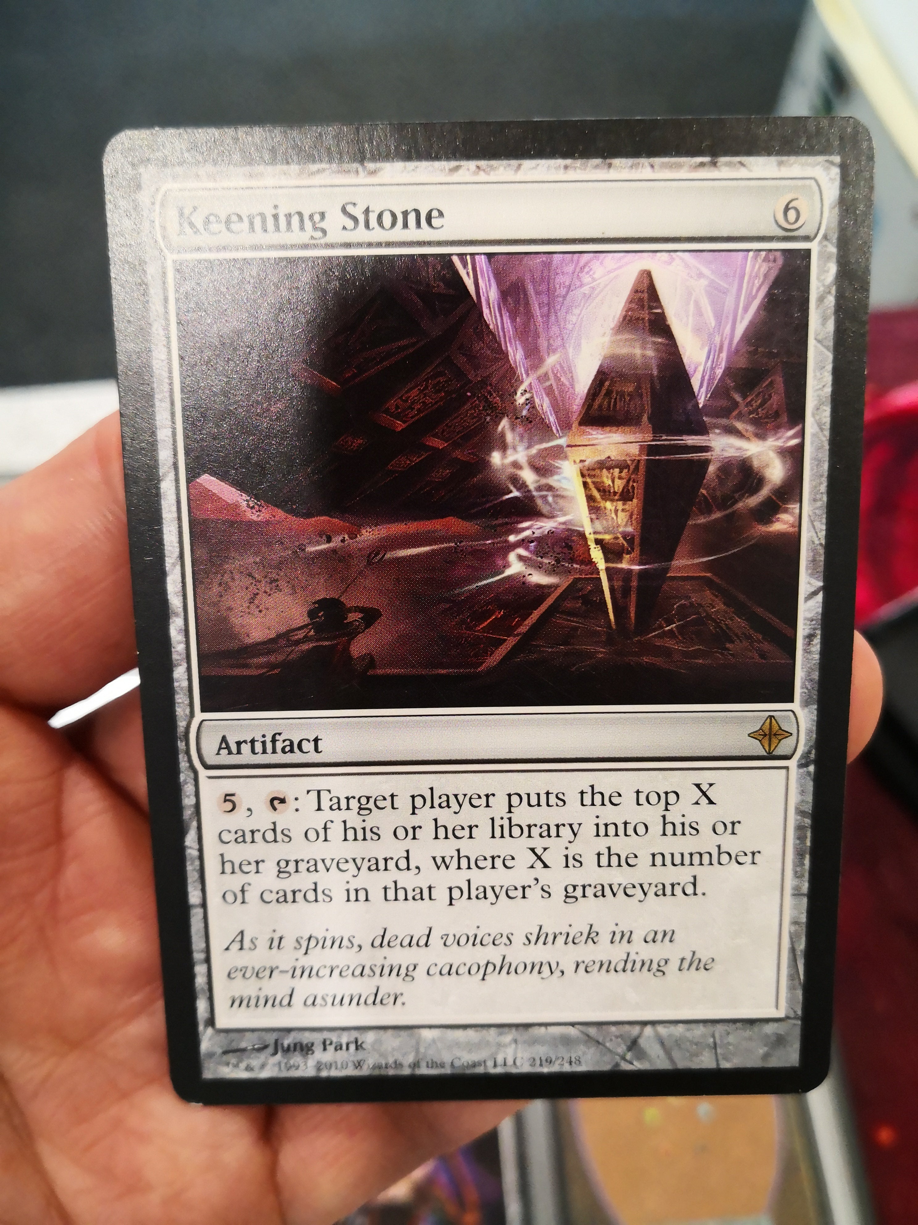 Keening Stone 219/248 NM / LP