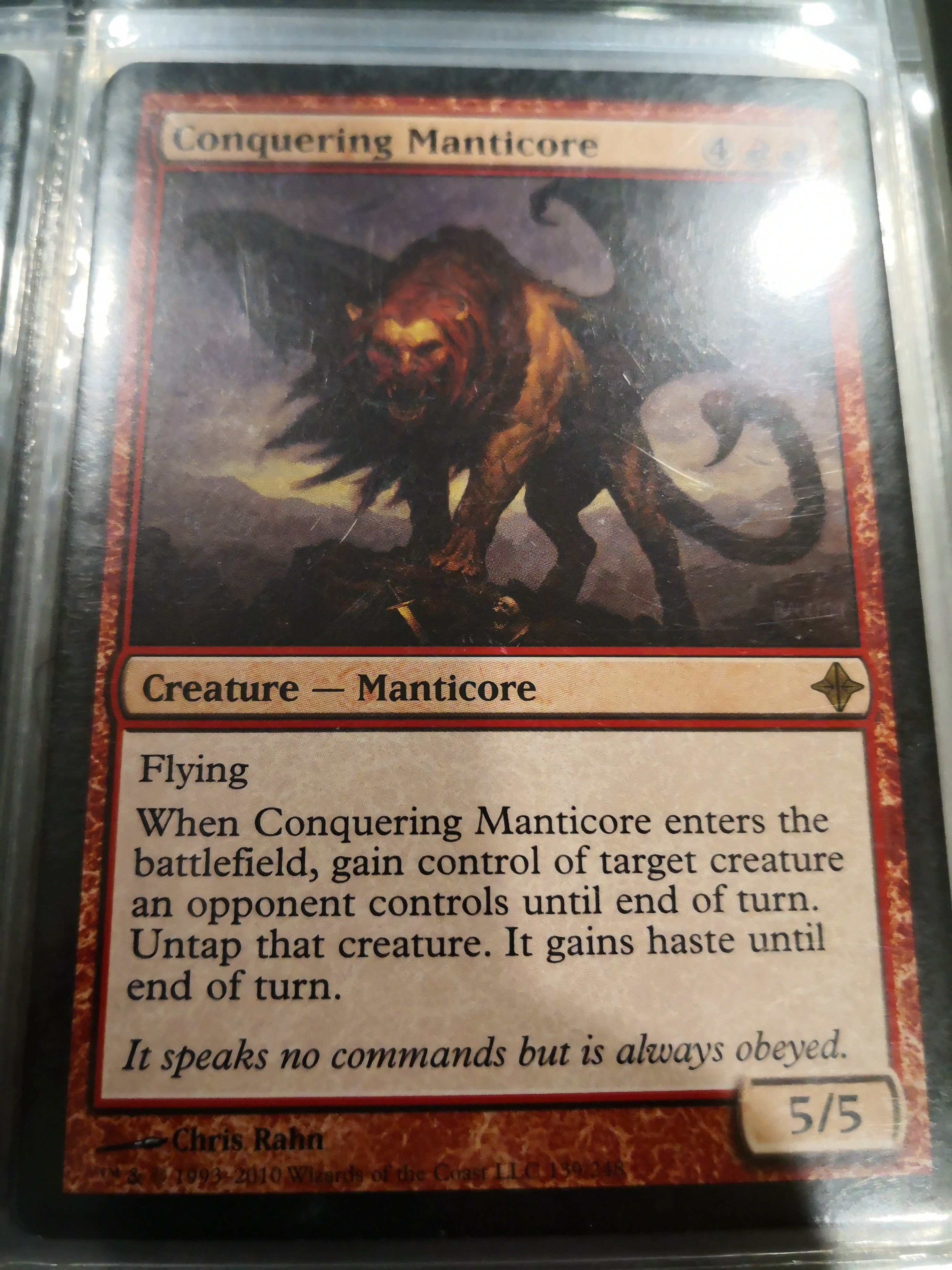 Conquering Manticore 139/248 NM / LP