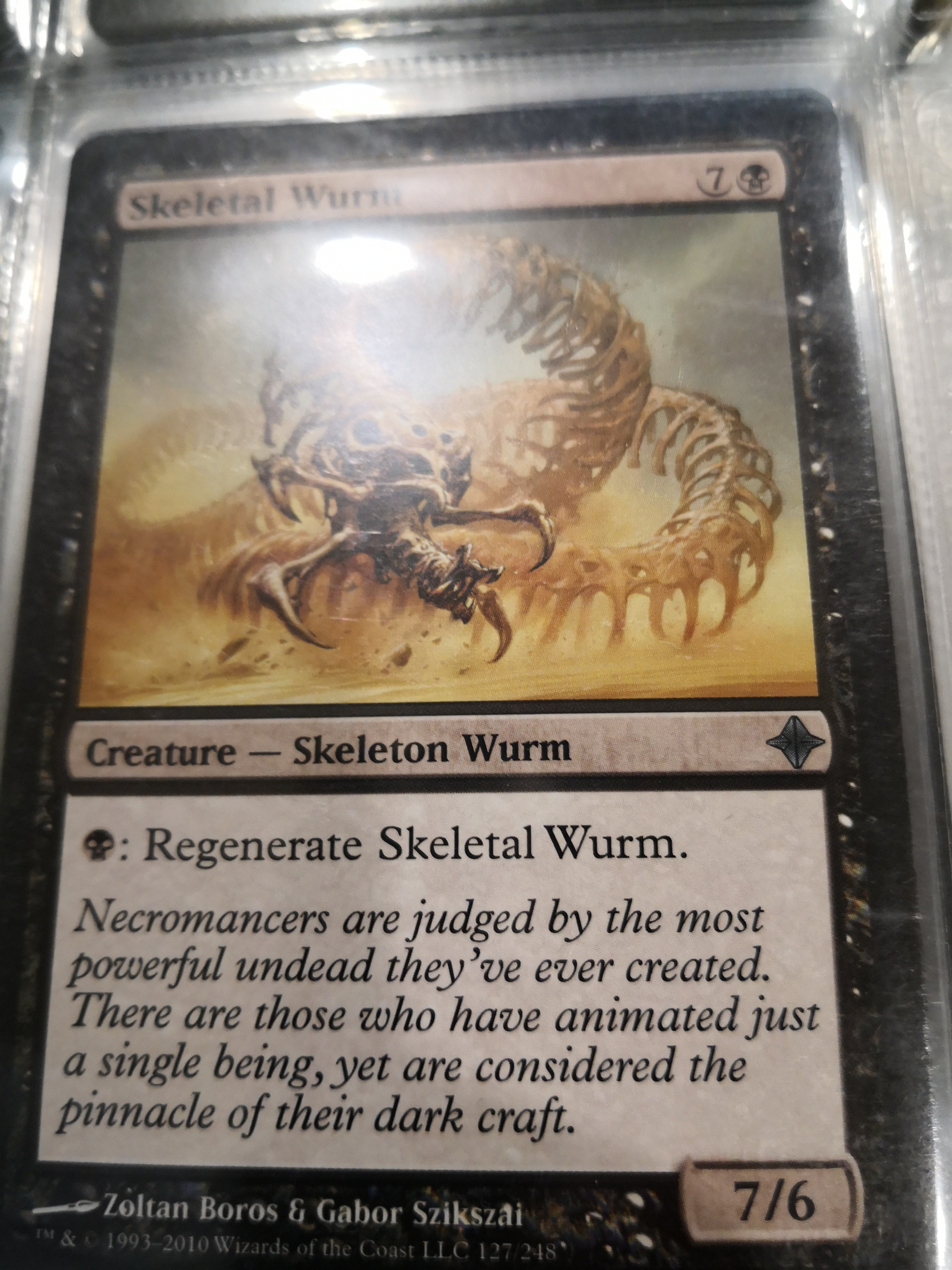 Skeletal Wurm 127/248 NM / LP