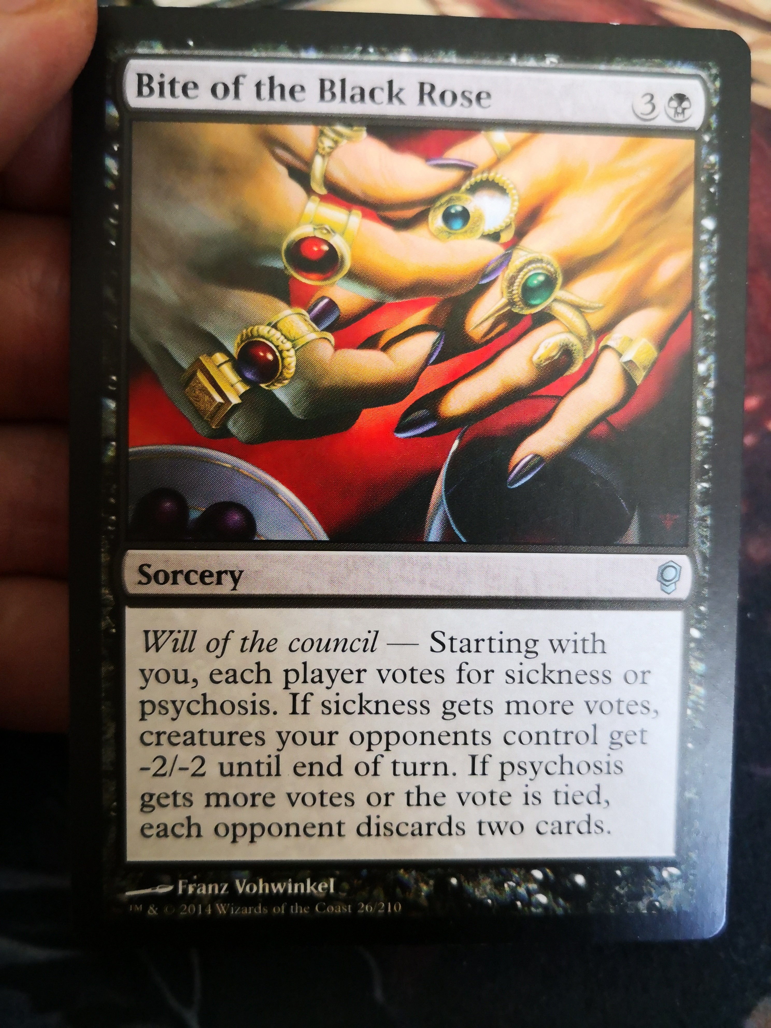 Bite of the Black Rose 26/210