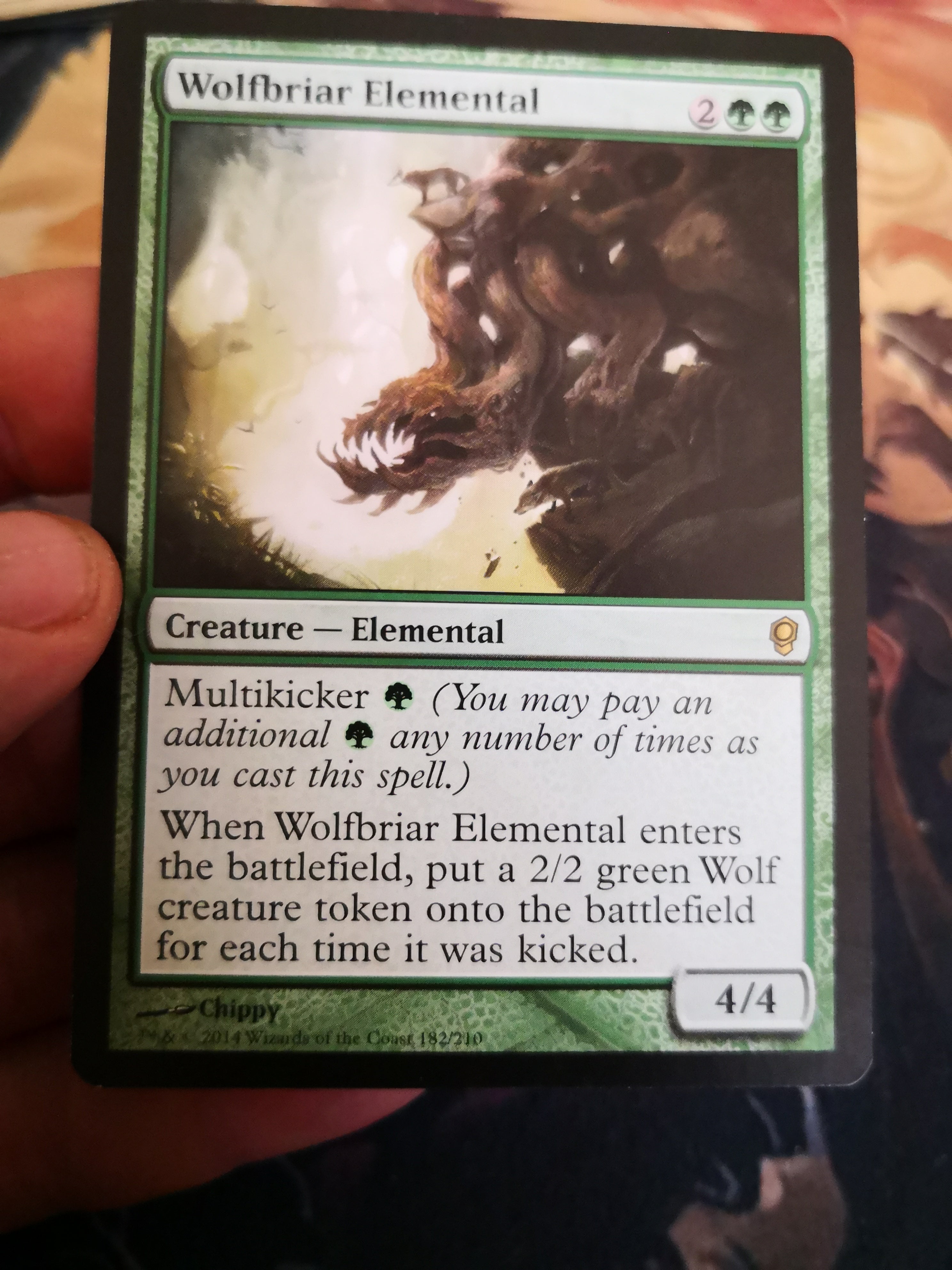 Wolfbriar Elemental 182/210