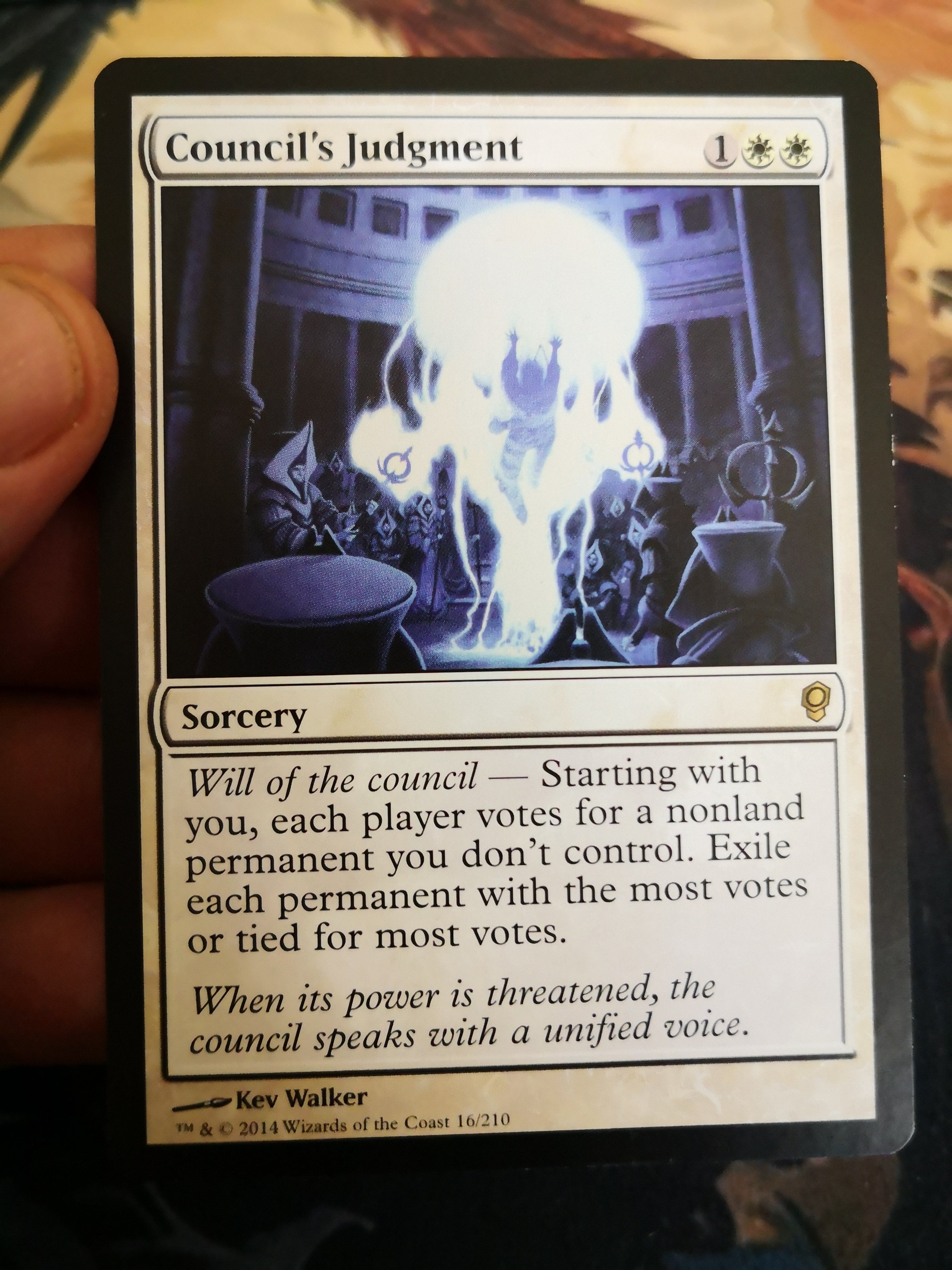 Council's Judgment 16/210