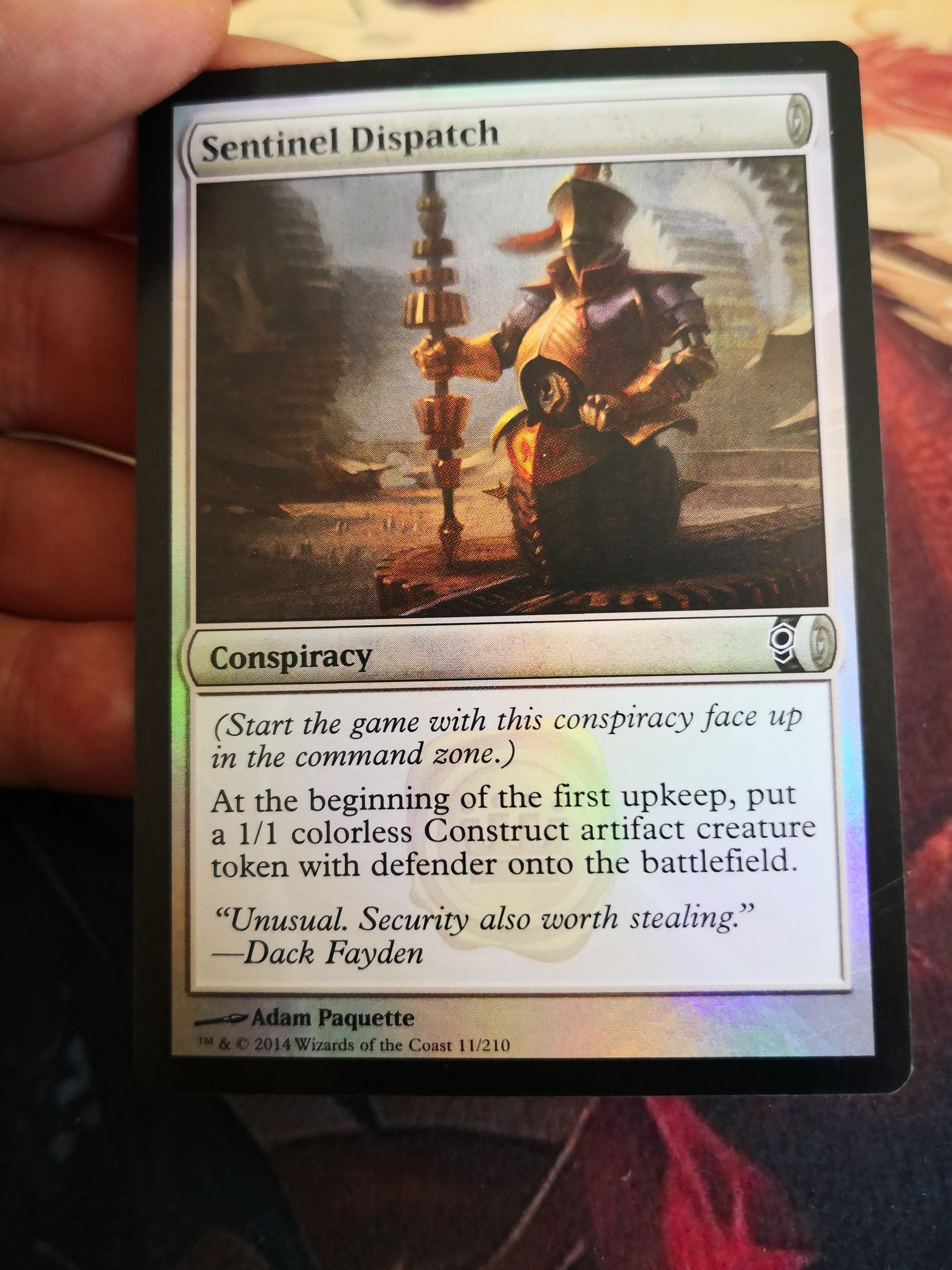 Sentinel Dispatch Foil 11/210