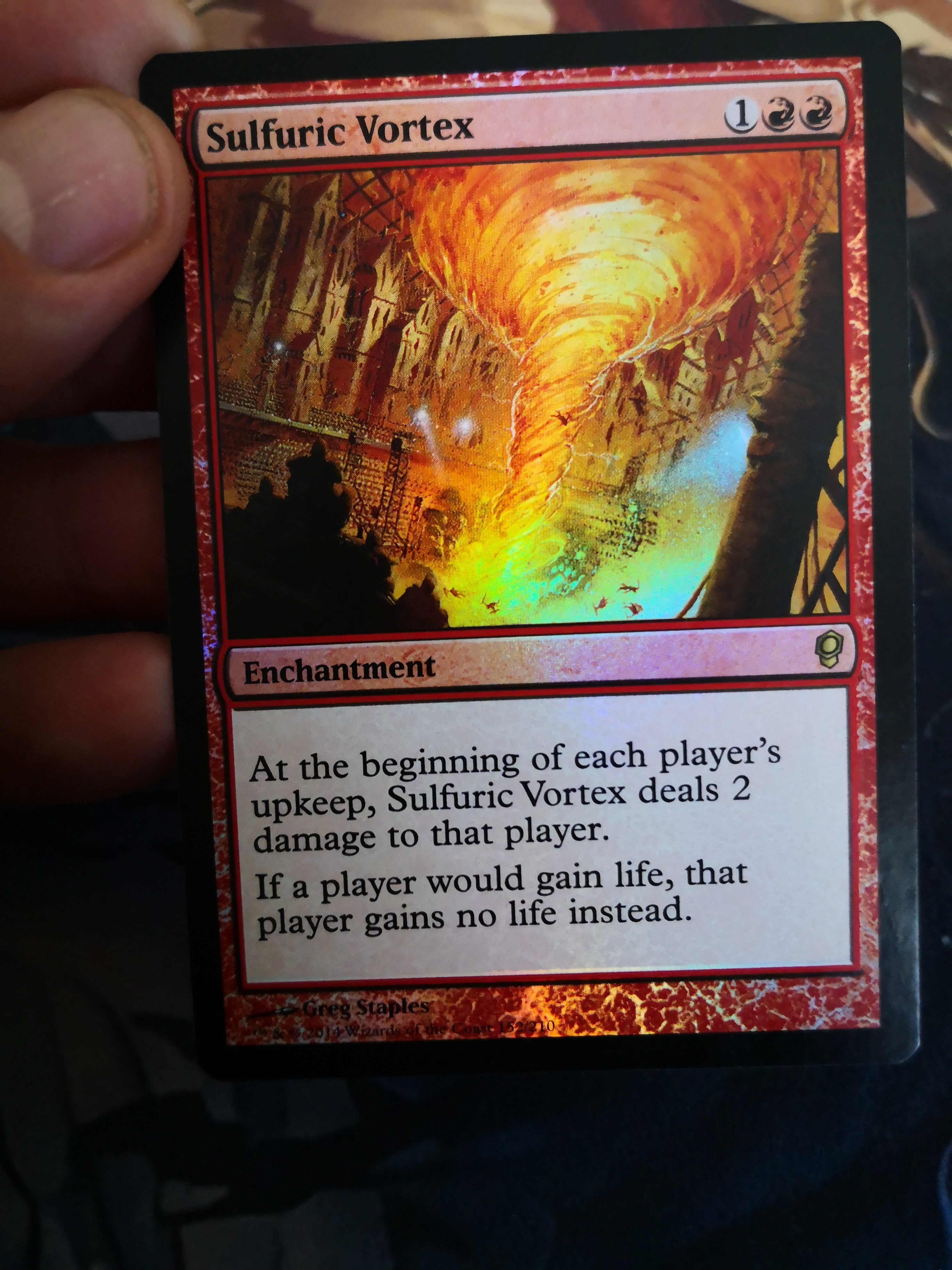 Sulfuric Vortex Foil 152/210
