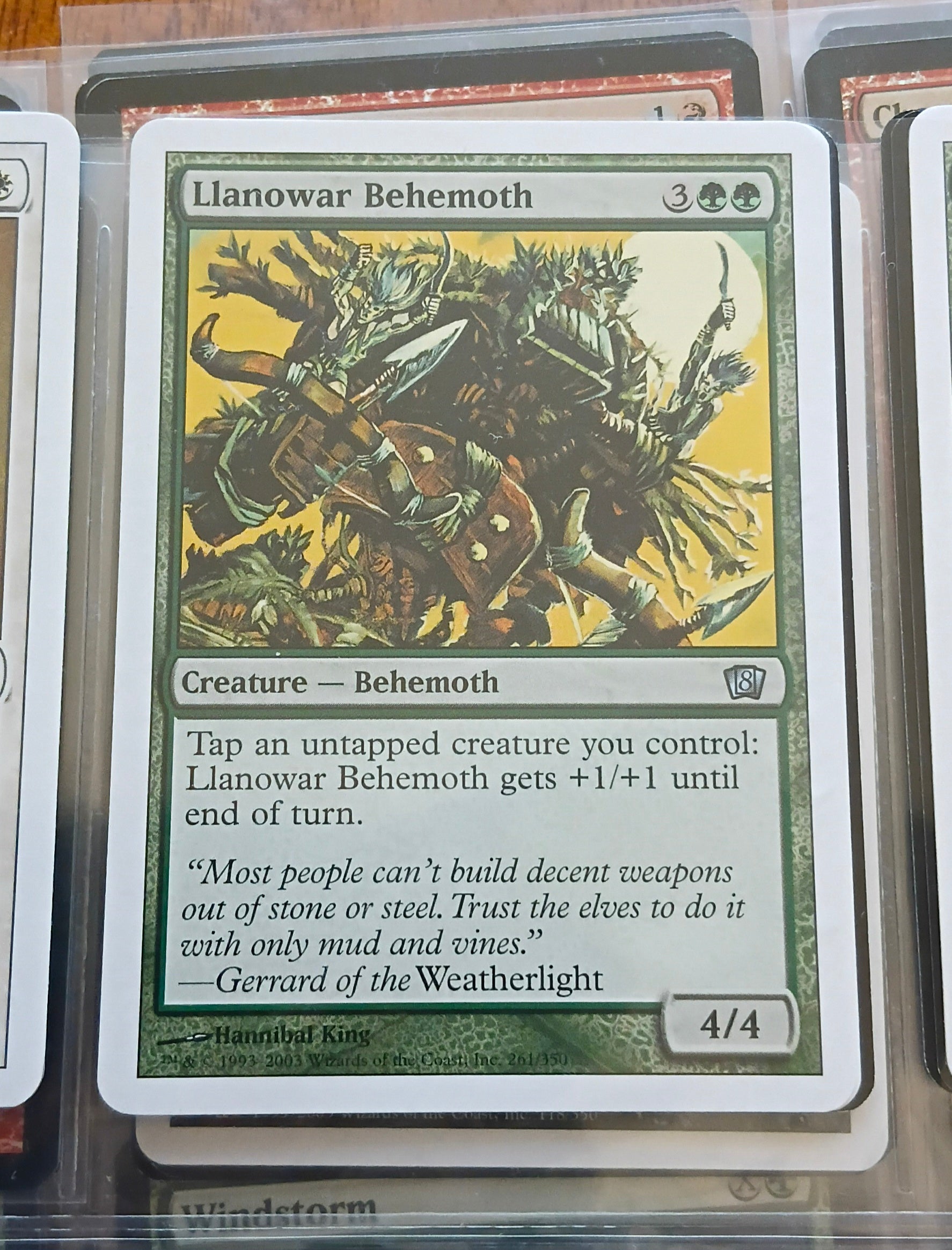 Llanowar Behemoth 261/350