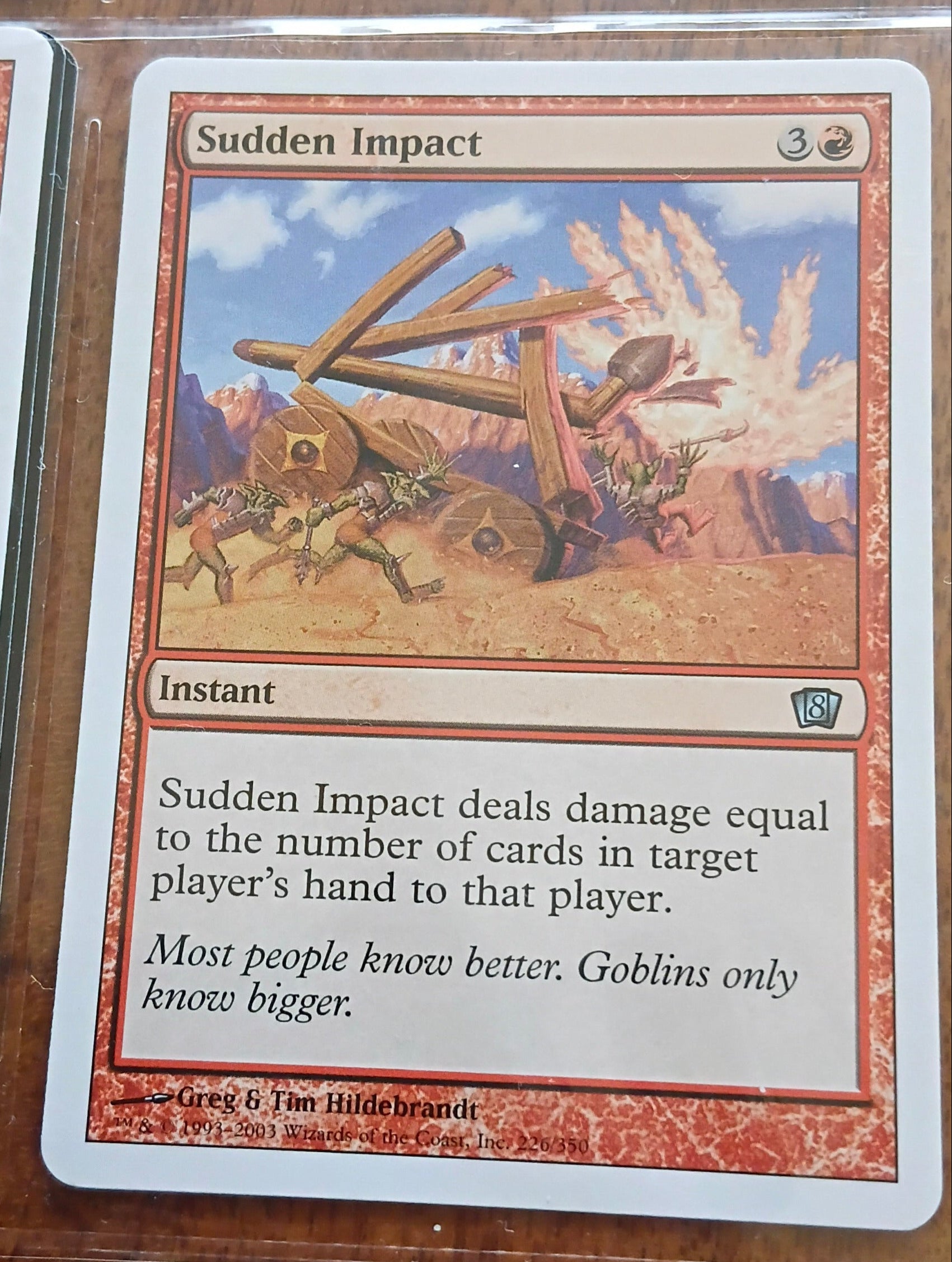 Sudden Impact 226/350