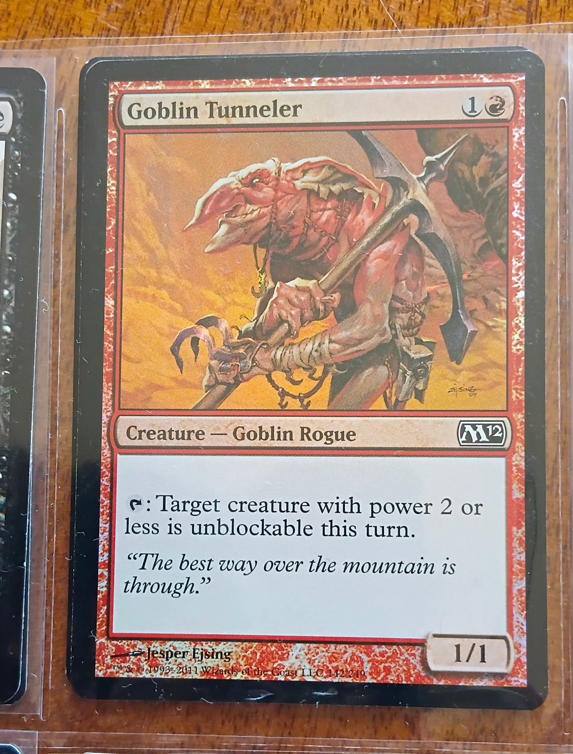 Goblin Tunneler 142/249 Foil