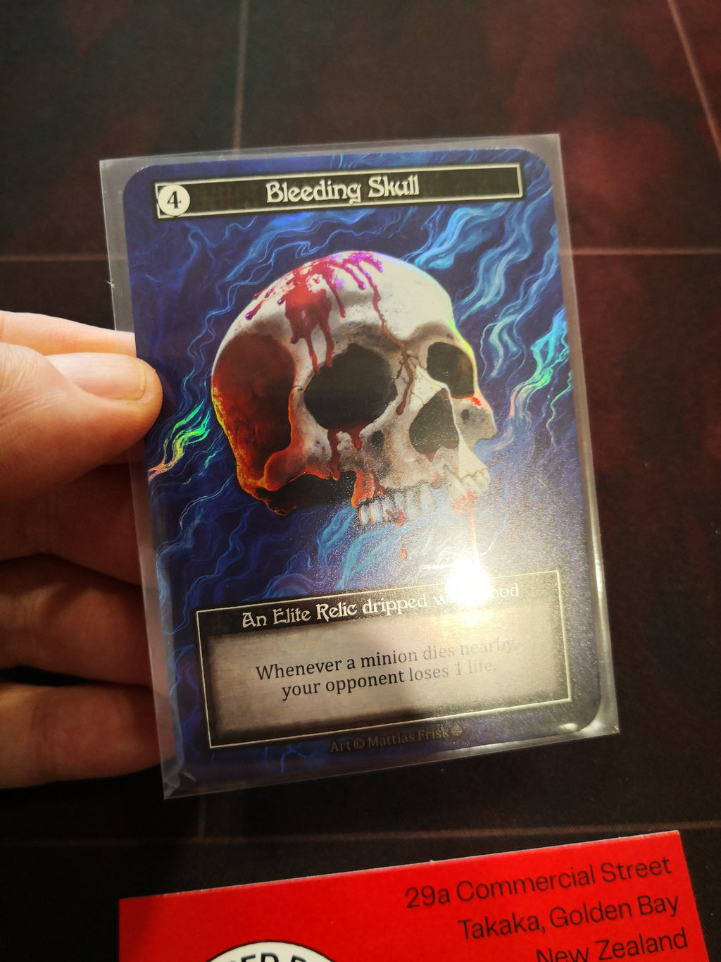 Bleeding Skull FOIL