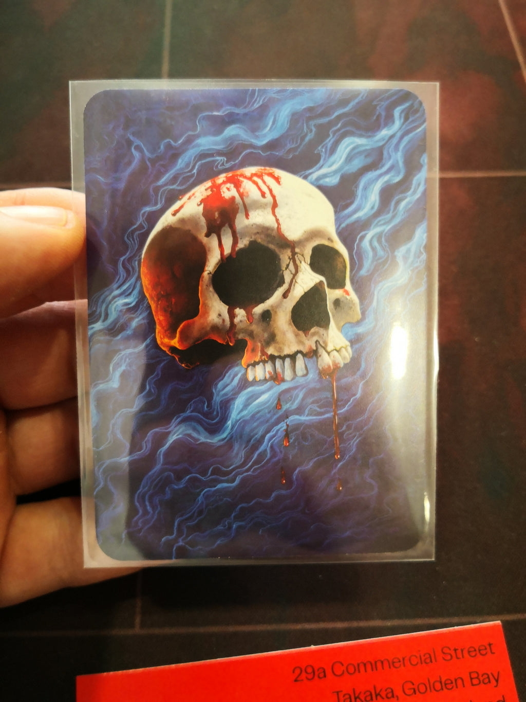 Bleeding Skull FOIL