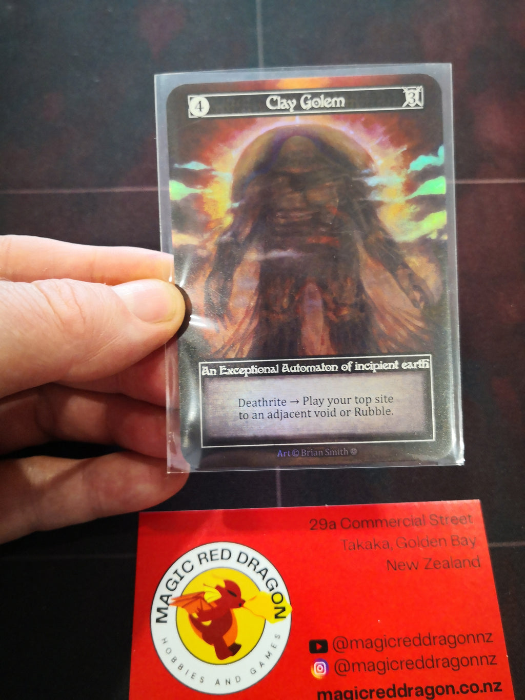 Clay Golem FOIL
