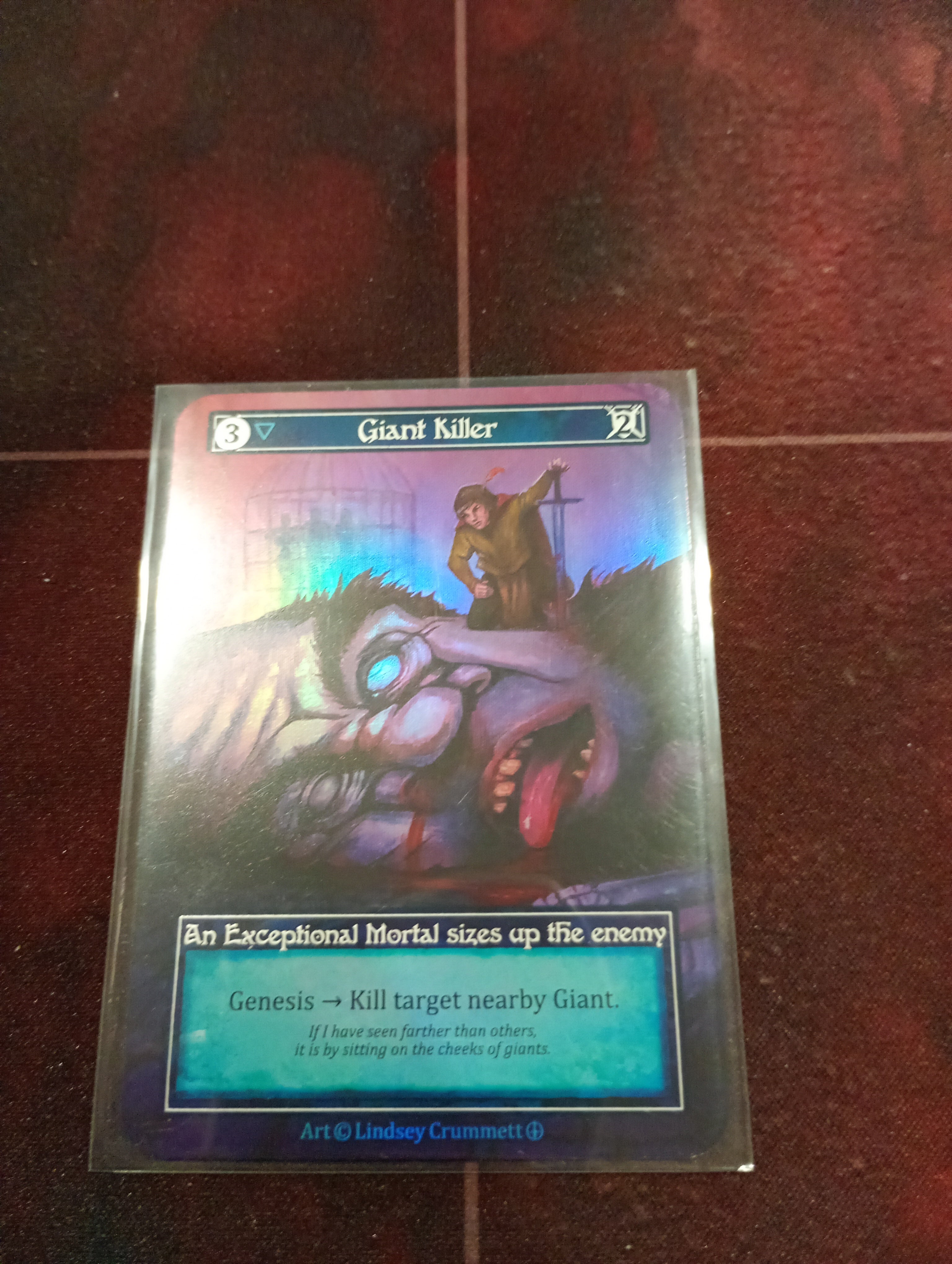 Sorcery singles - Giant Killer FOIL
