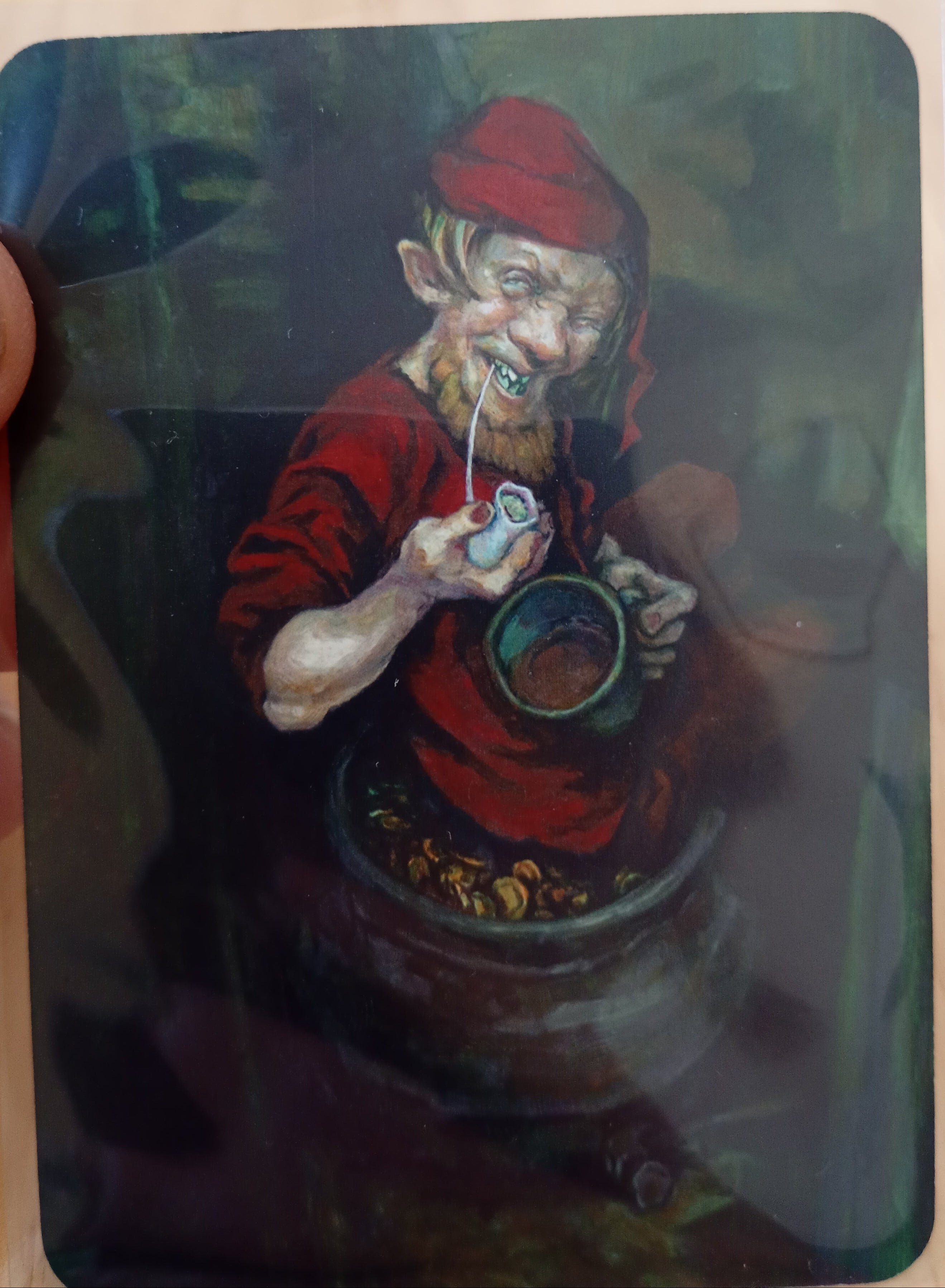Sorcery TCG singles - Kettletop Leprechaun FOIL