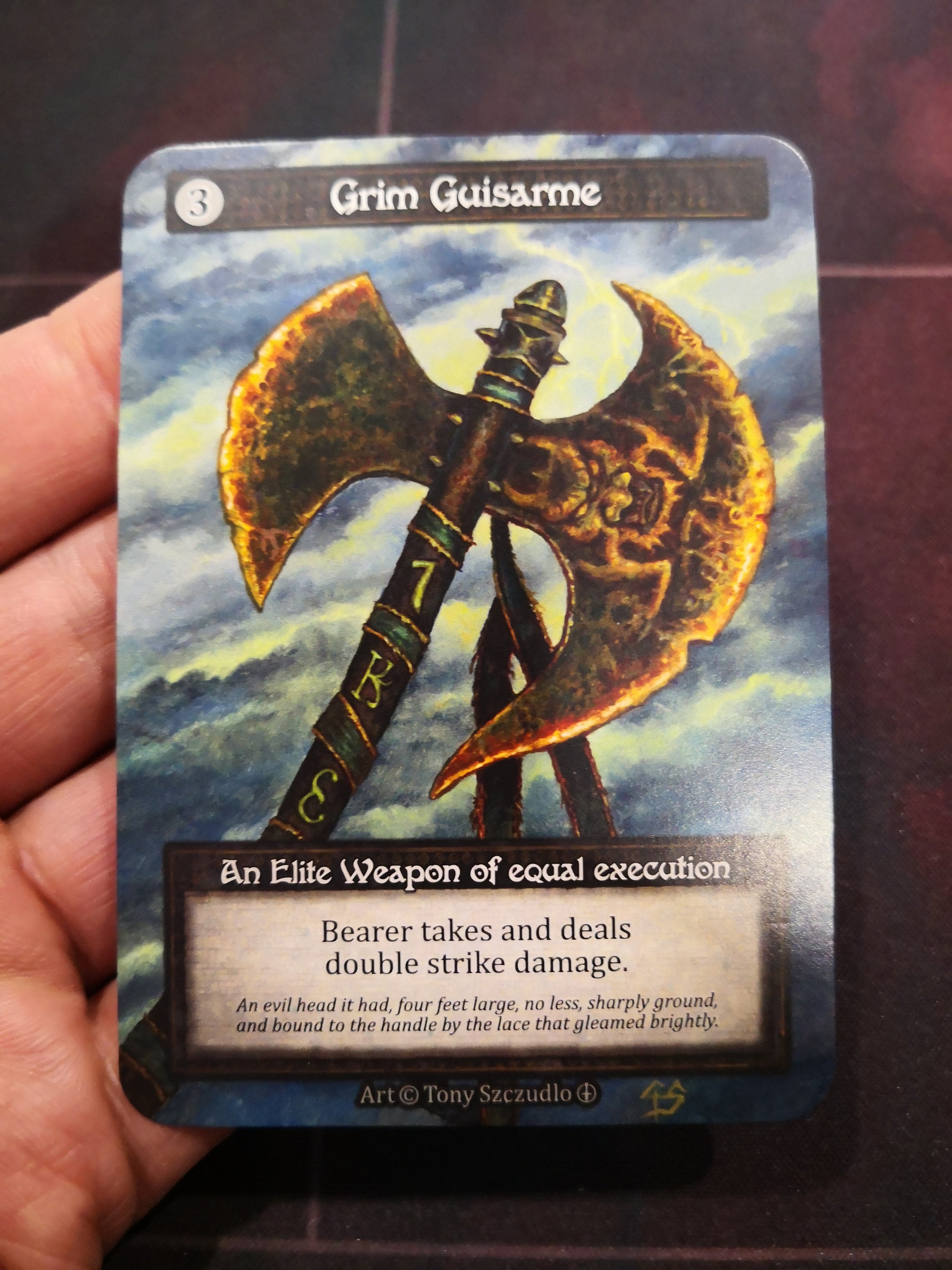Sorcery TCG singles - Grim Guisarme