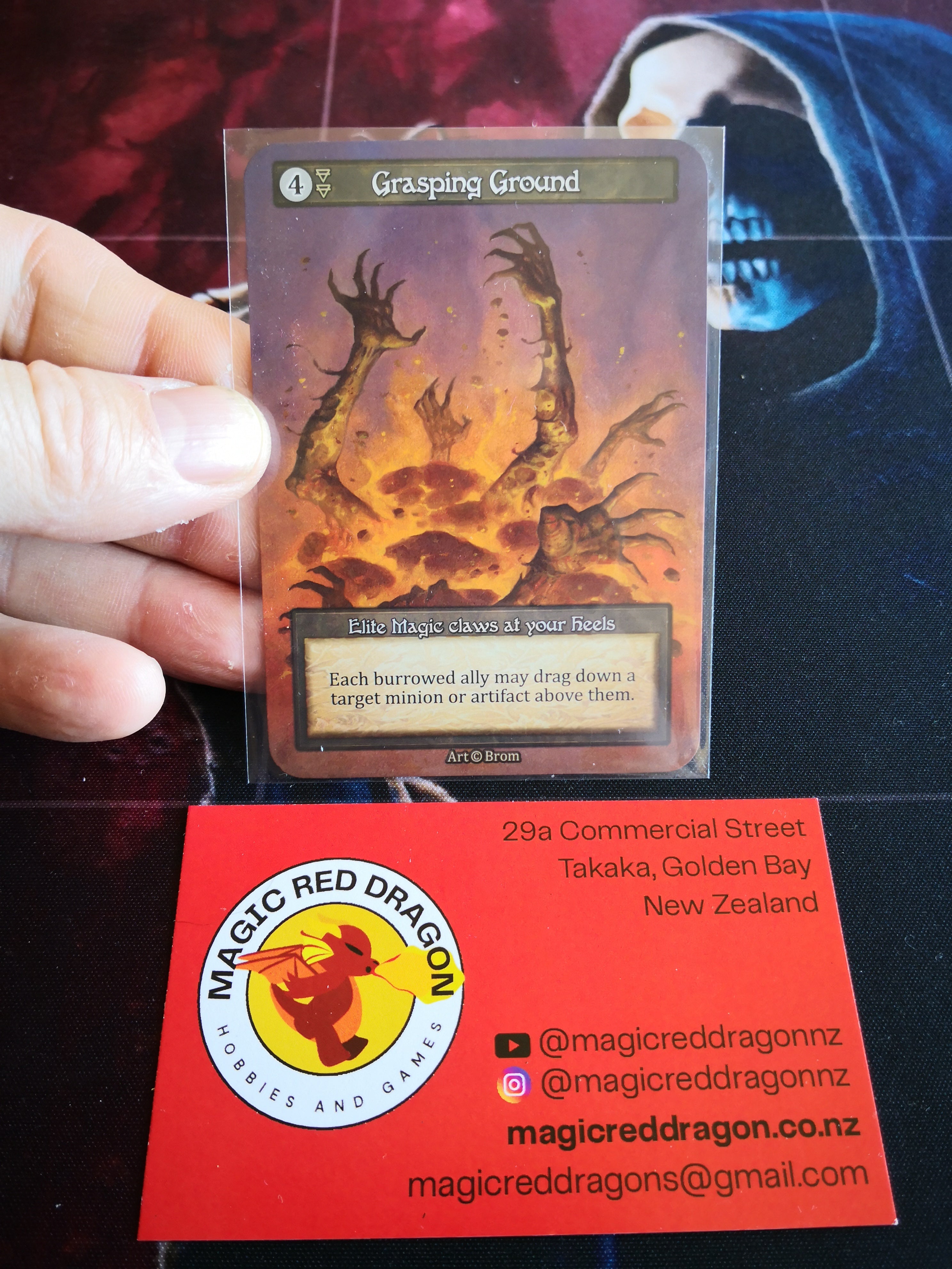 Sorcery TCG singles - Grasping Ground