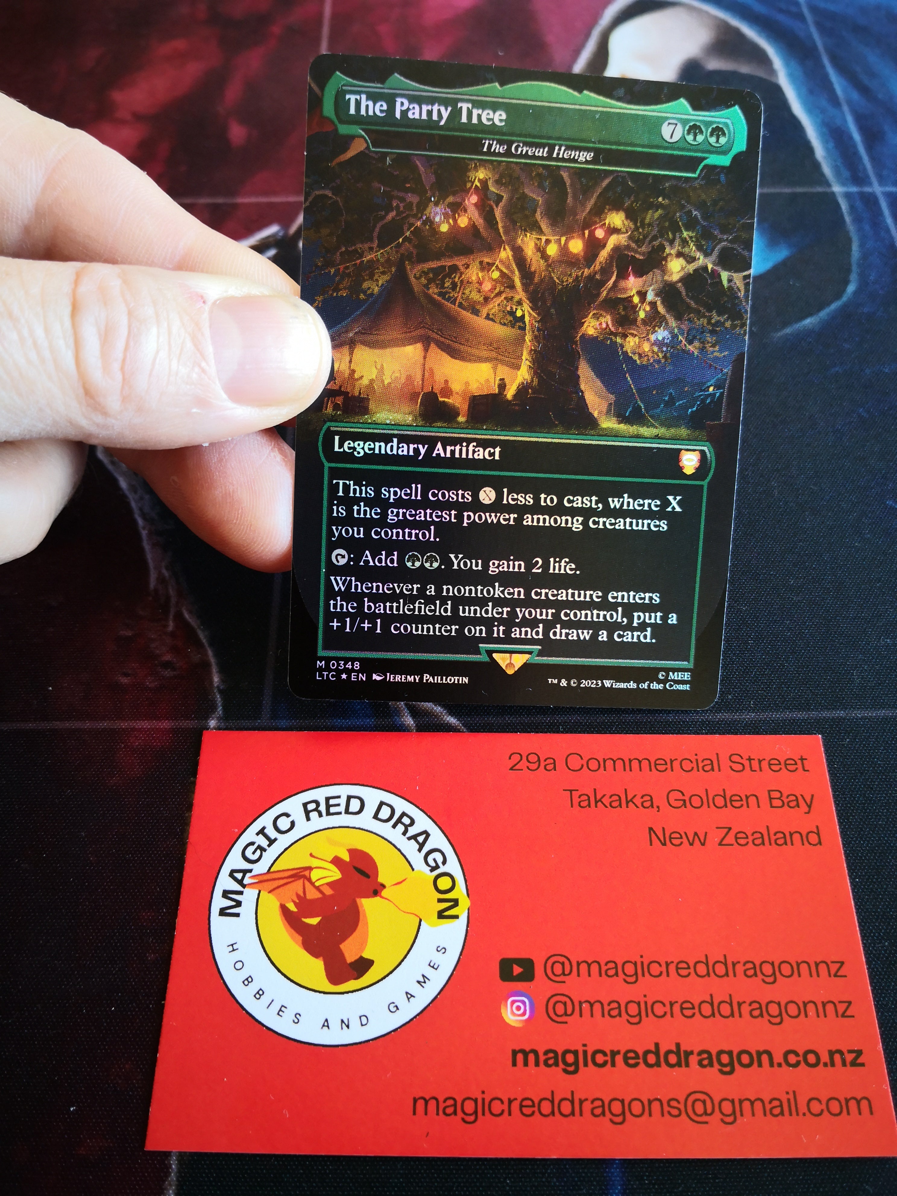 The Party Tree (The Great Henge) LOTR Borderless Foil M348