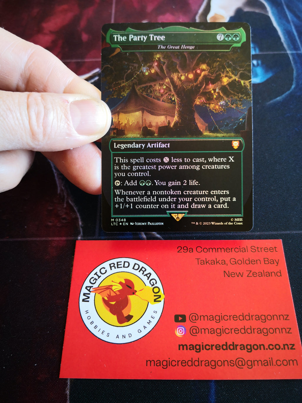The Party Tree (The Great Henge) LOTR Borderless Foil M348