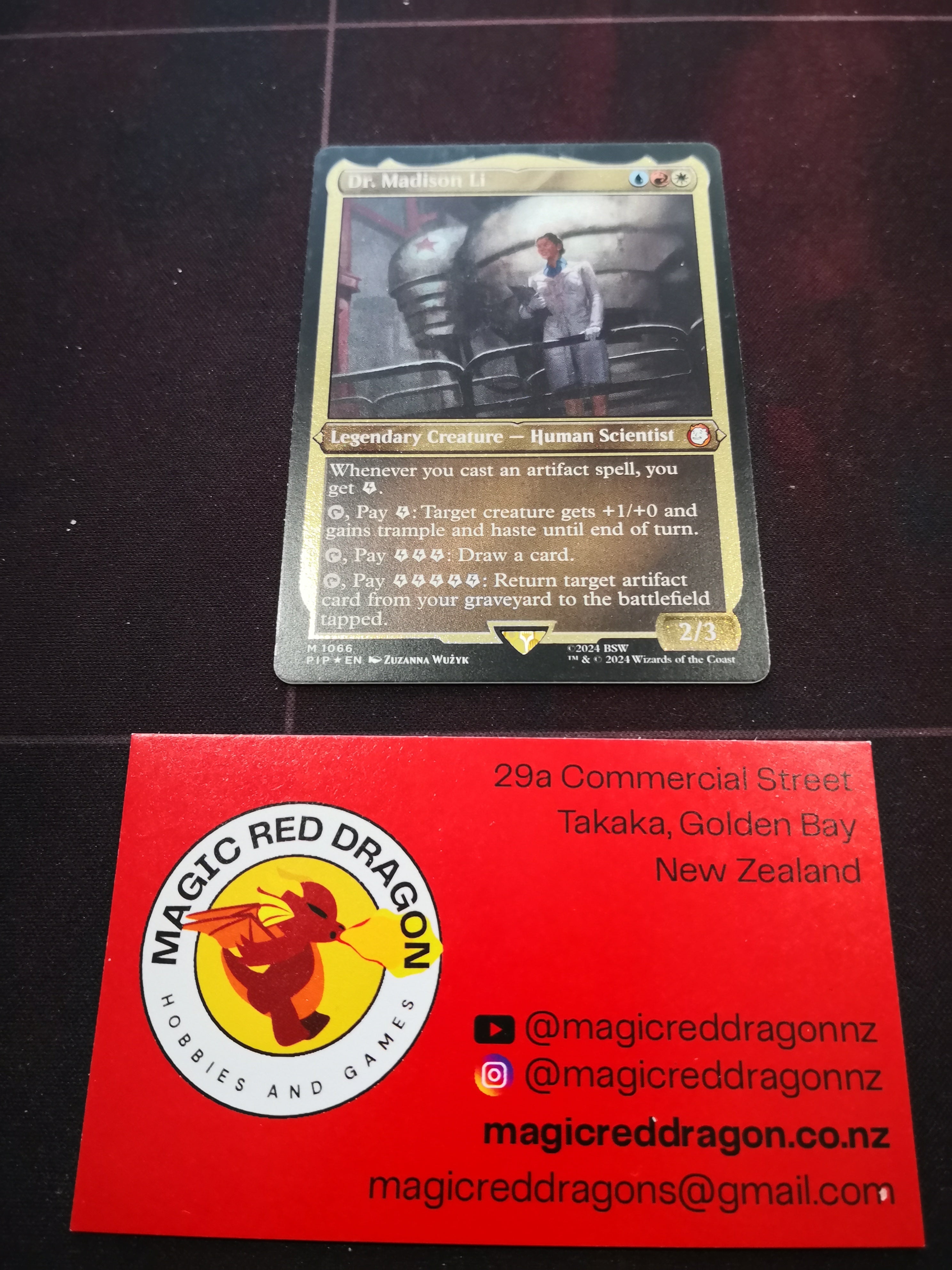 Dr. Madison Li FOIL M 1066 Display commander