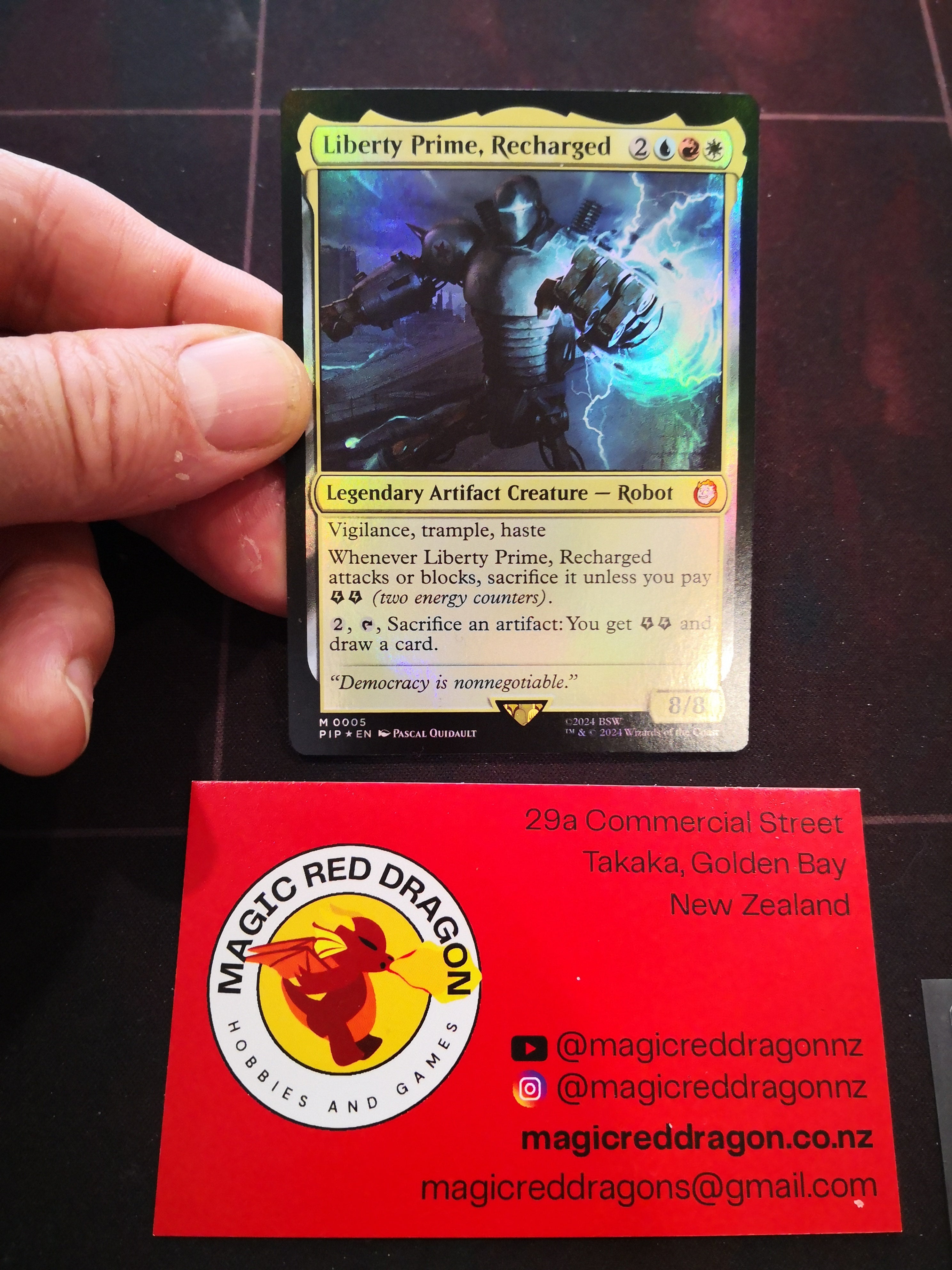 Liberty Prime, Recharged M 0005 FOIL