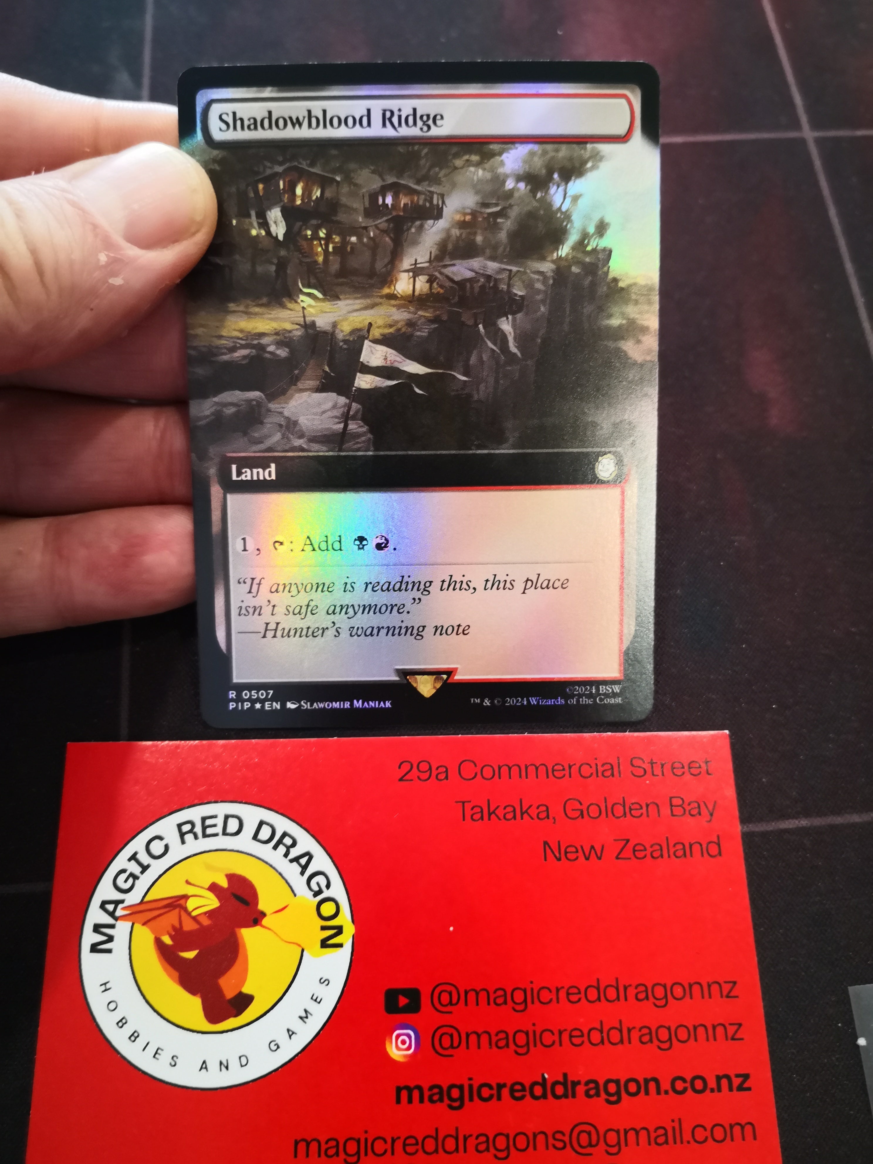 Shadowblood Ridge R 0507 Borderless FOIL