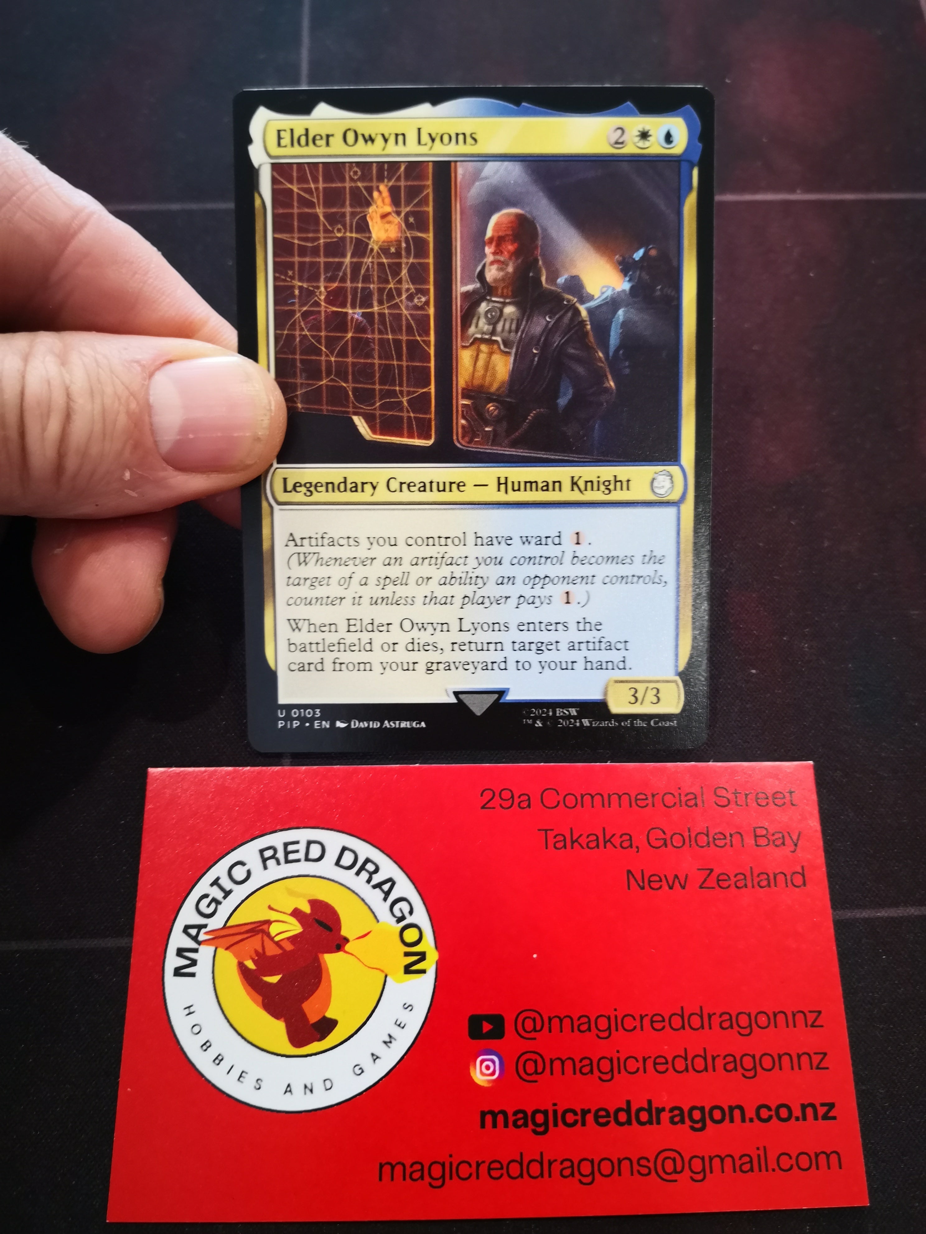 Elder Owyn Lyons U 0103