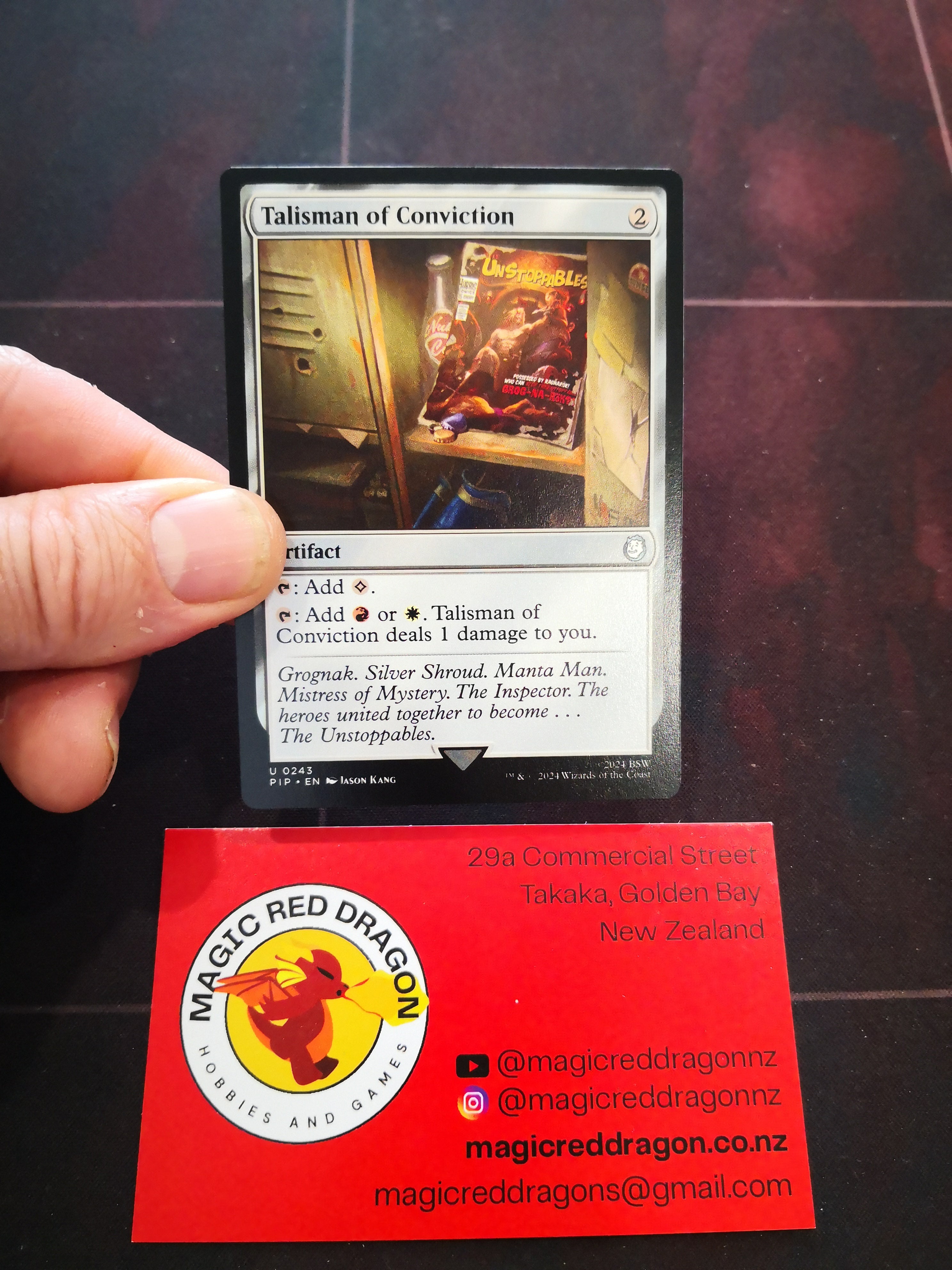 Talisman Of Conviction U 0243