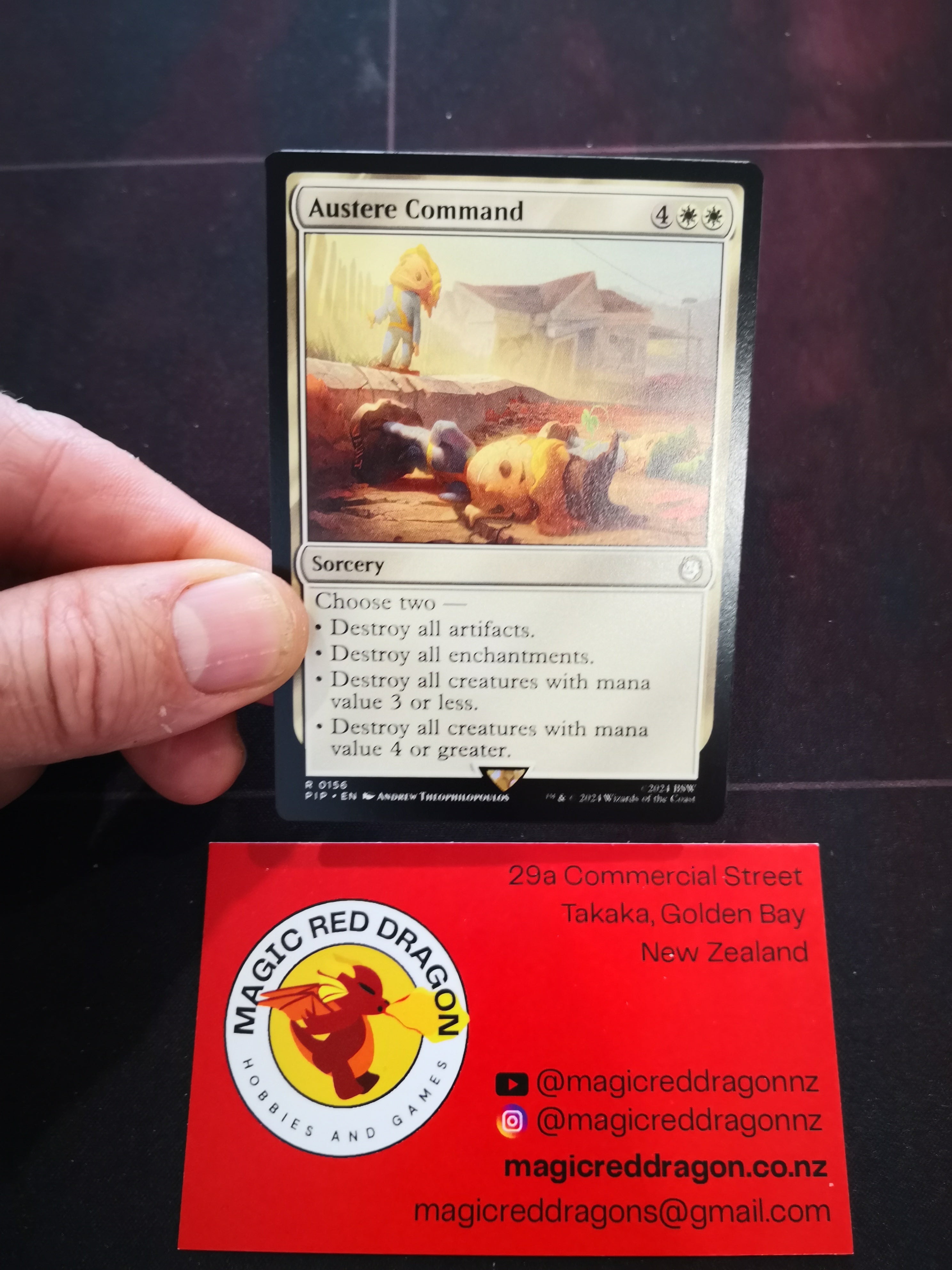 Austere Command R0156