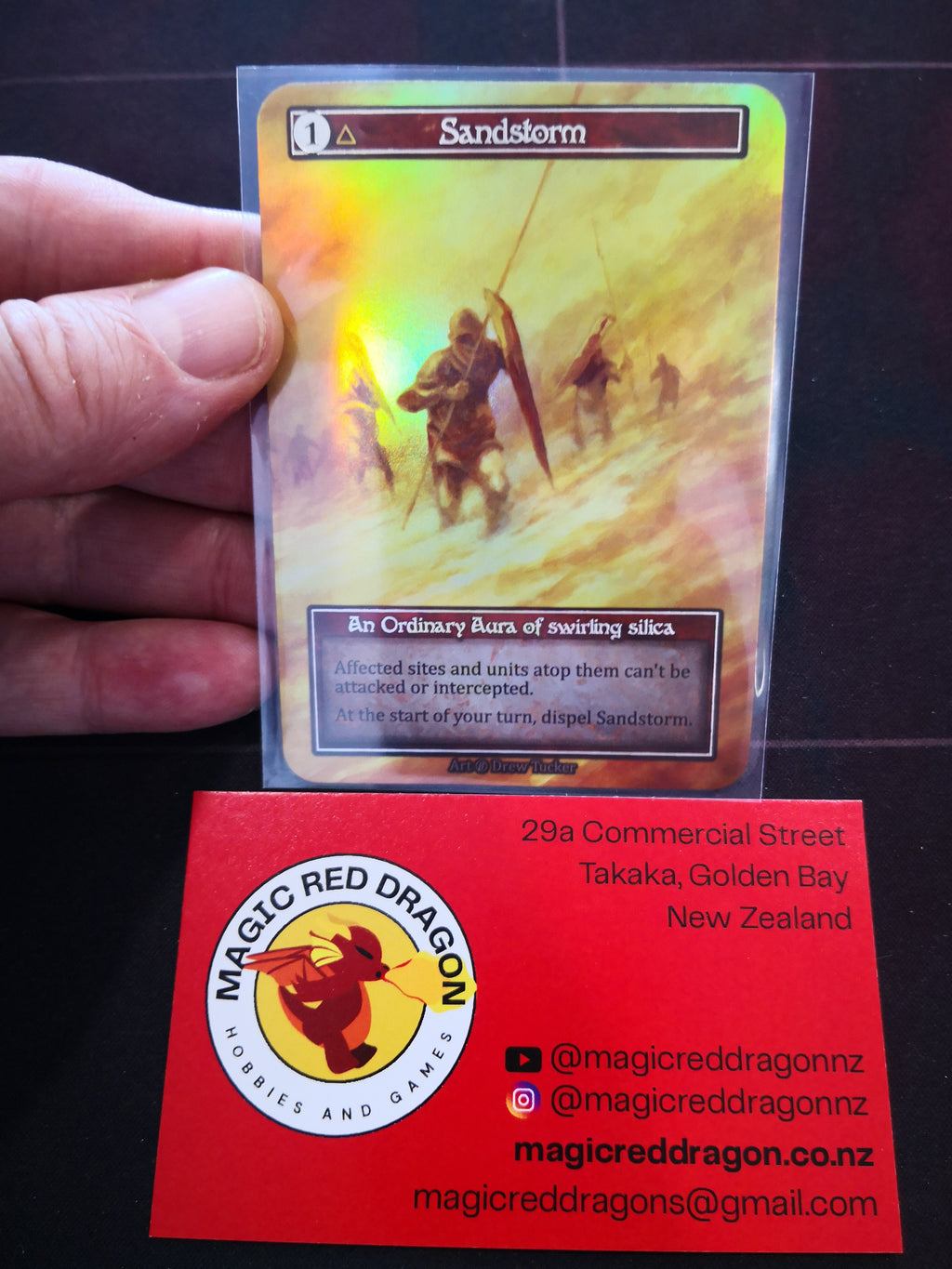 Sandstorm - FOIL - Sorcery The Contested Realm singles