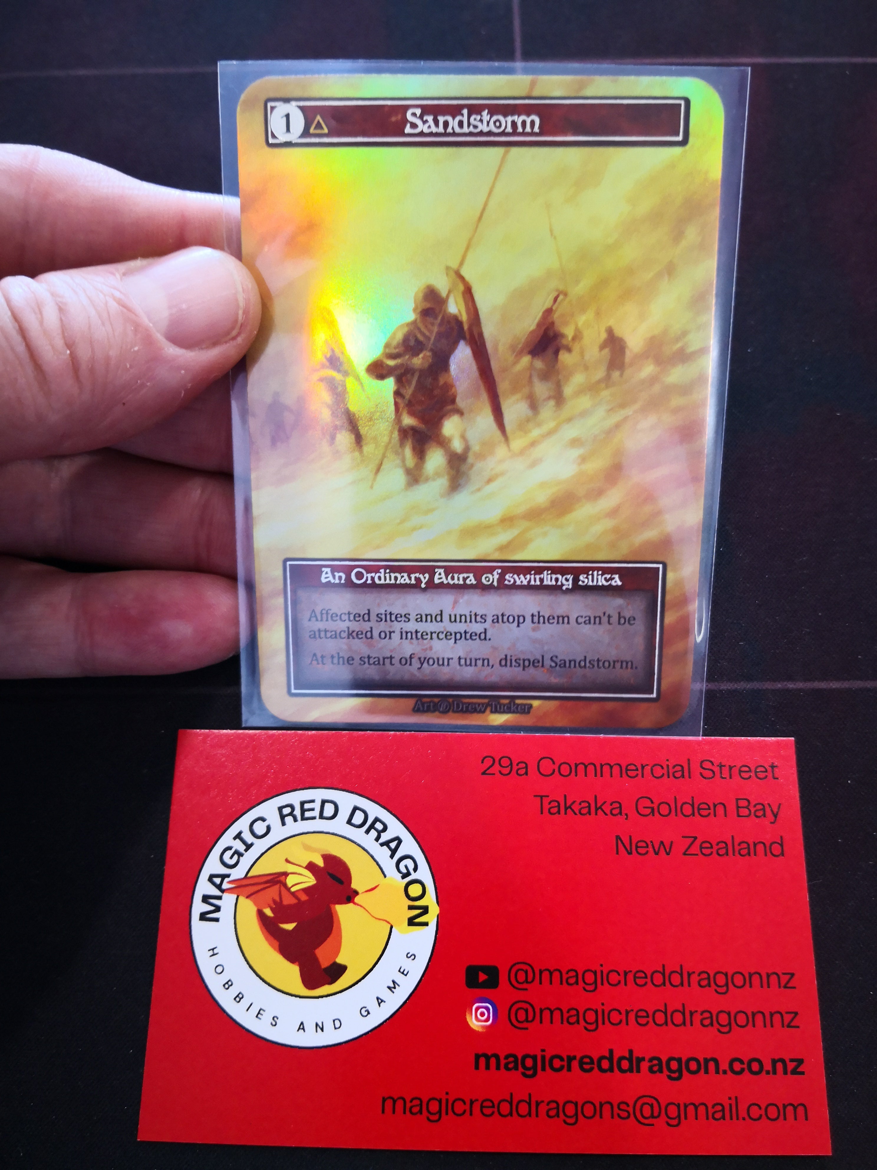 Sandstorm - FOIL - Sorcery The Contested Realm singles