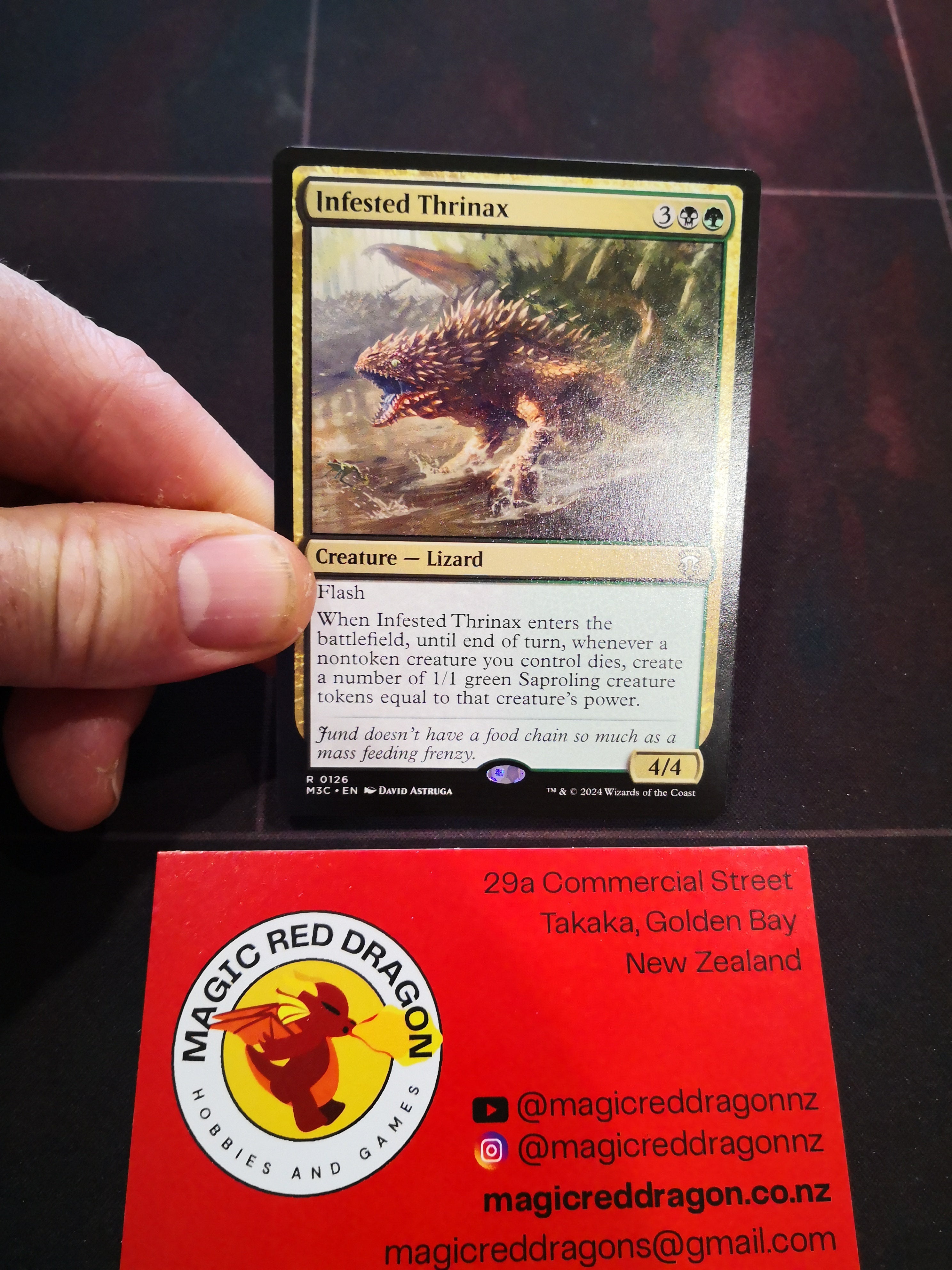 Infested Thrinax R 0126