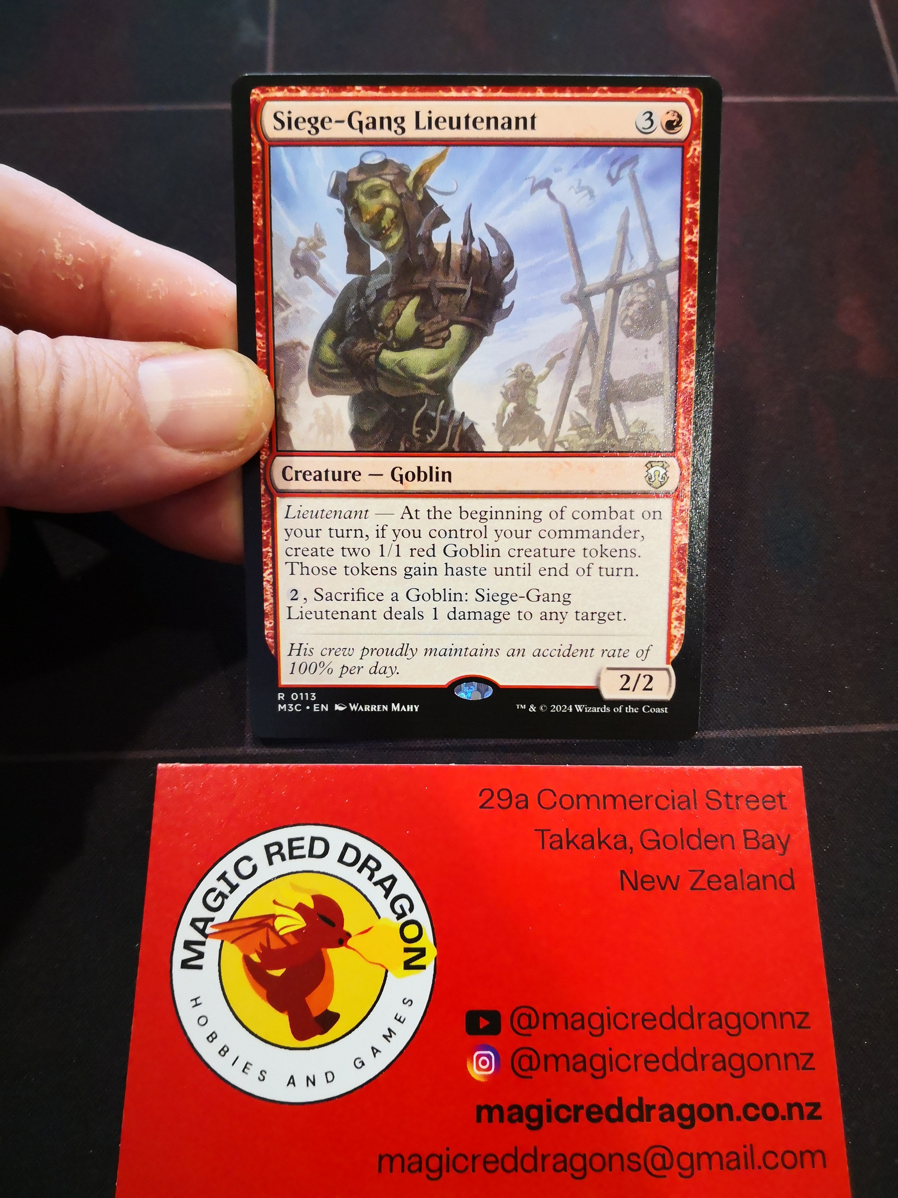 Siege-Gang Lieutenant R 0113