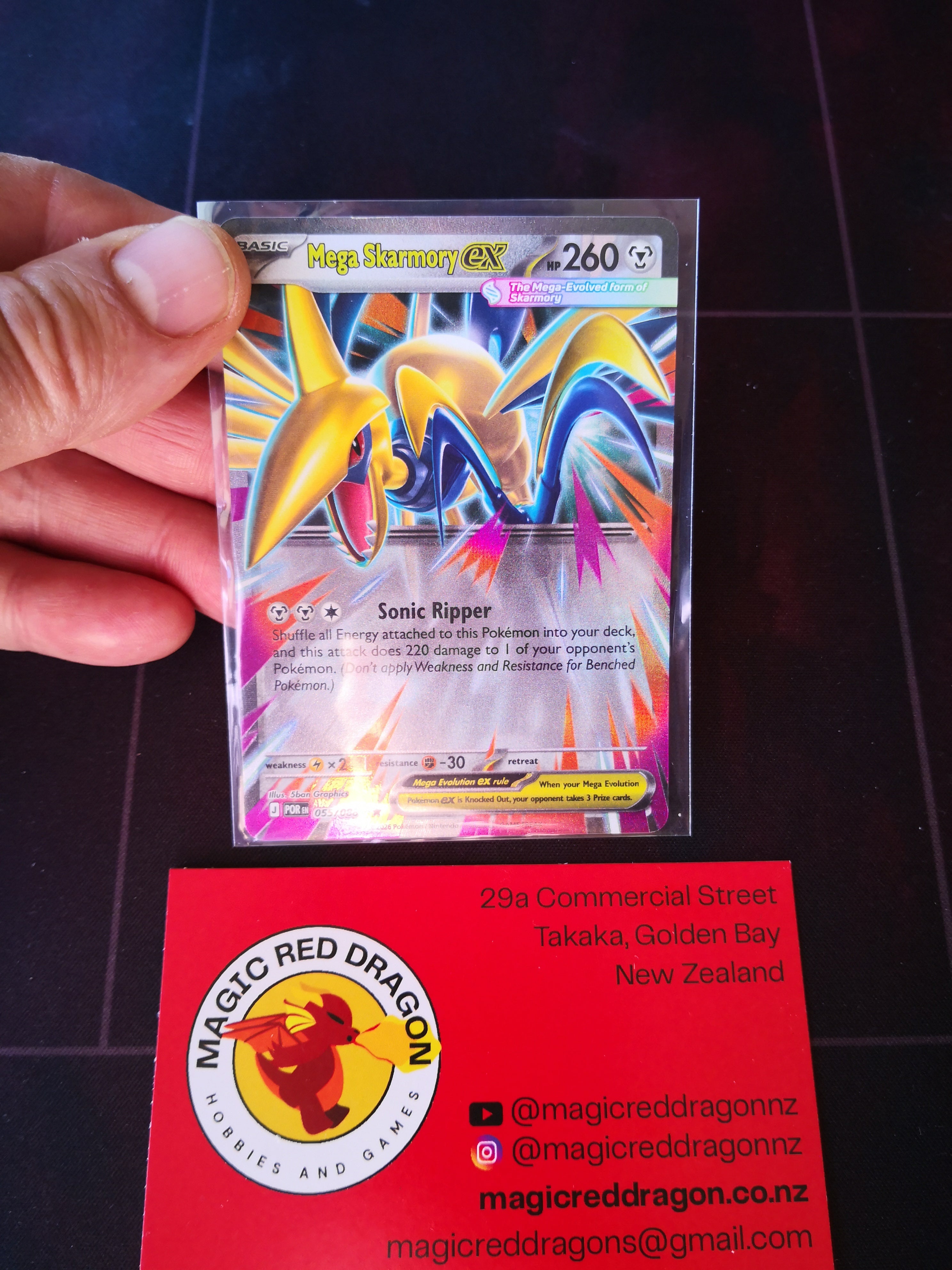 Pokemon TCG Singles- Mega Skarmory EX 055/088