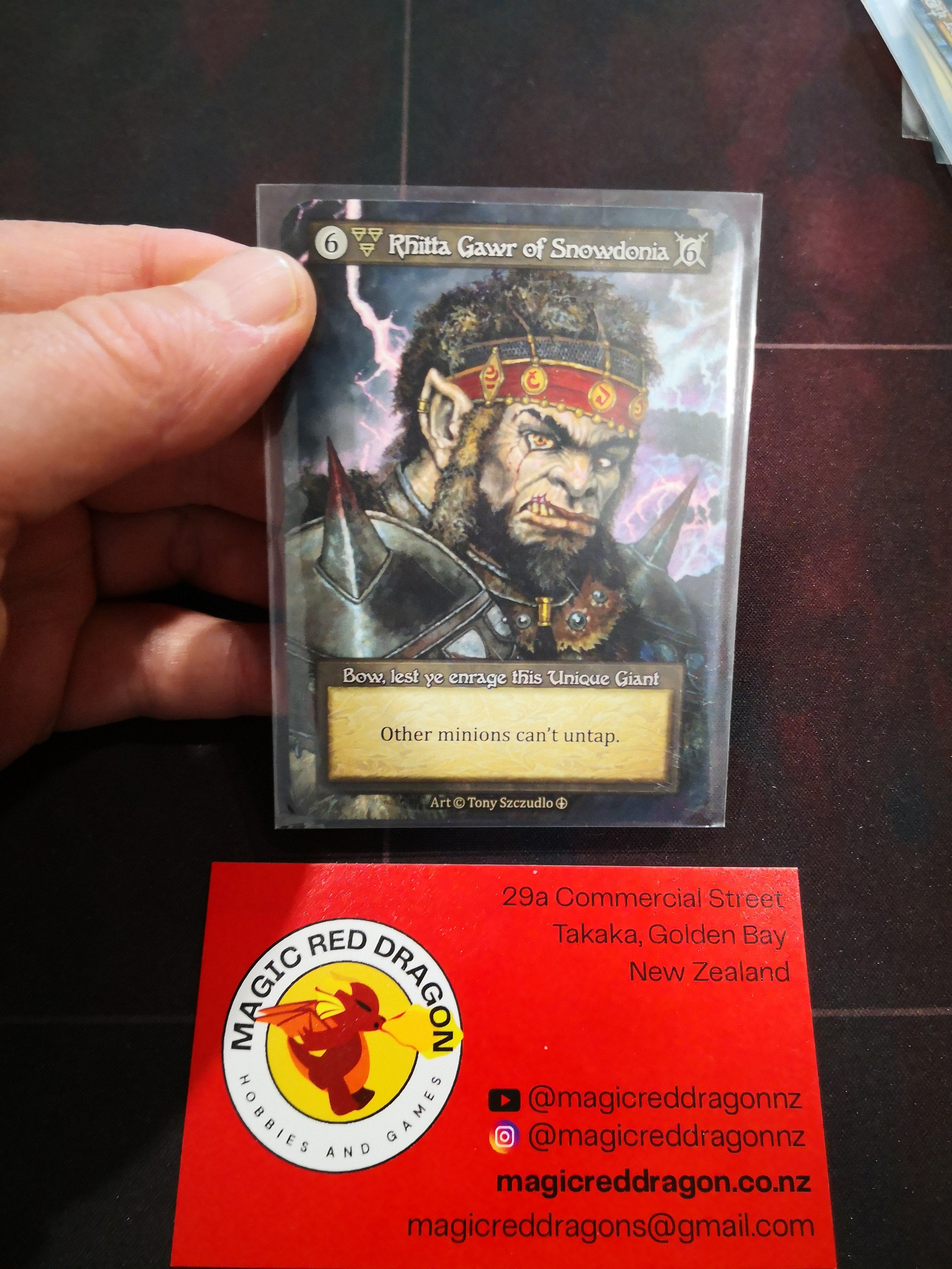 Rhitta Gawr of Snowdonia - Sorcery The Contested Realm singles