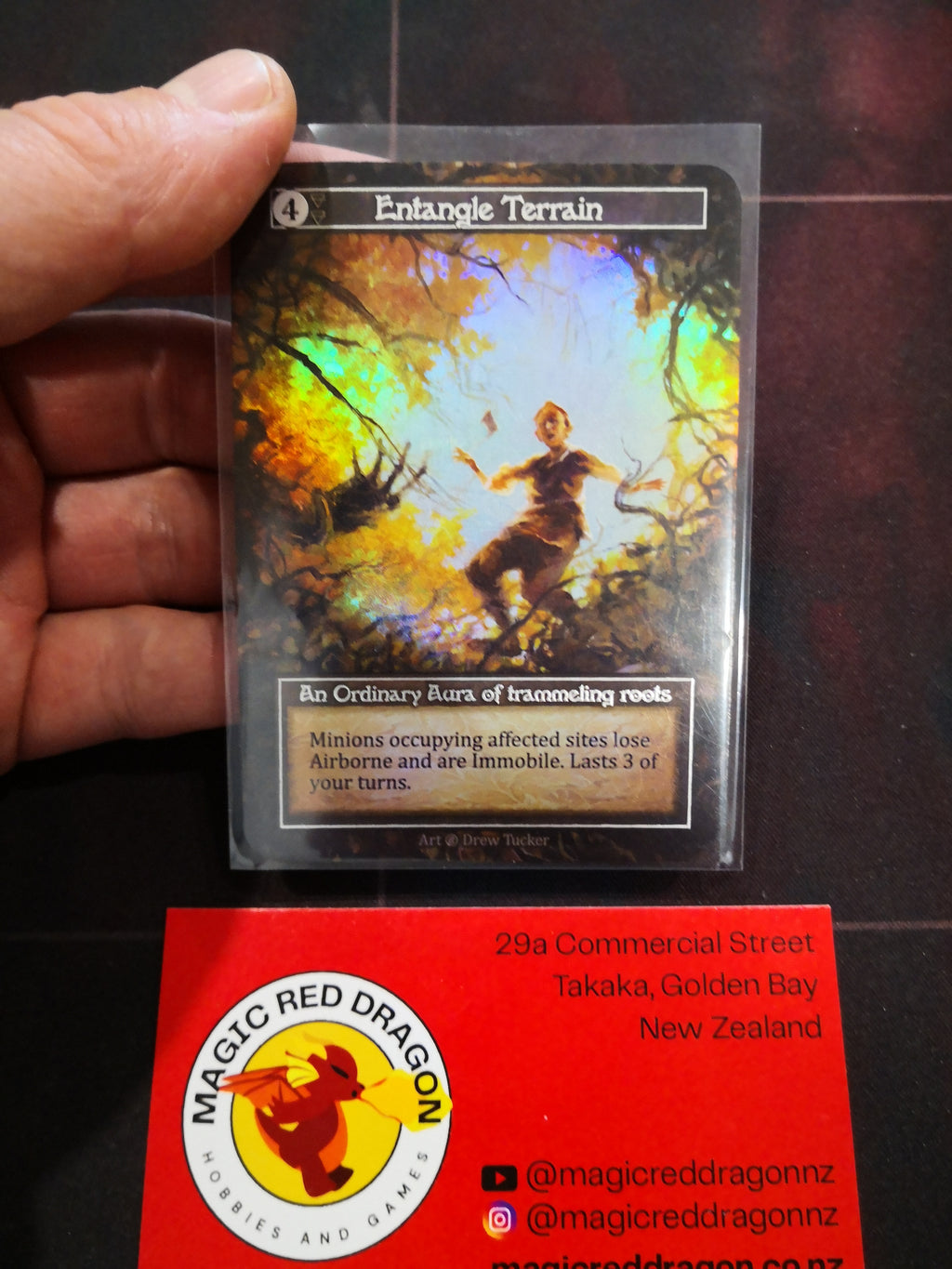 Entangle Terrain - FOIL- Sorcery The Contested Realm singles