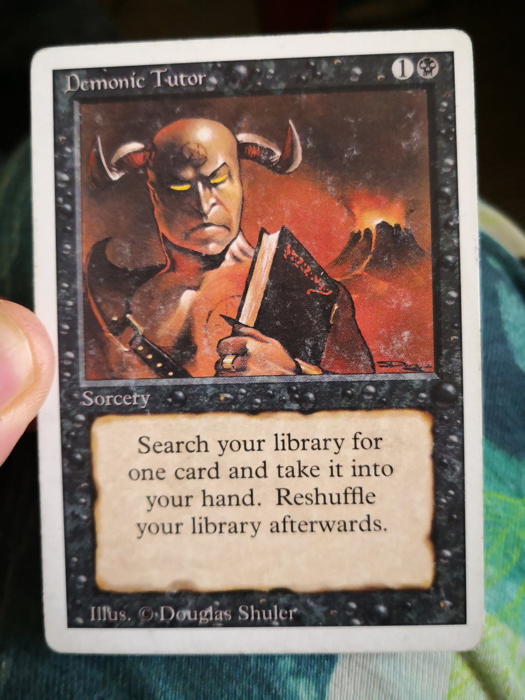 Demonic Tutor - Revised -