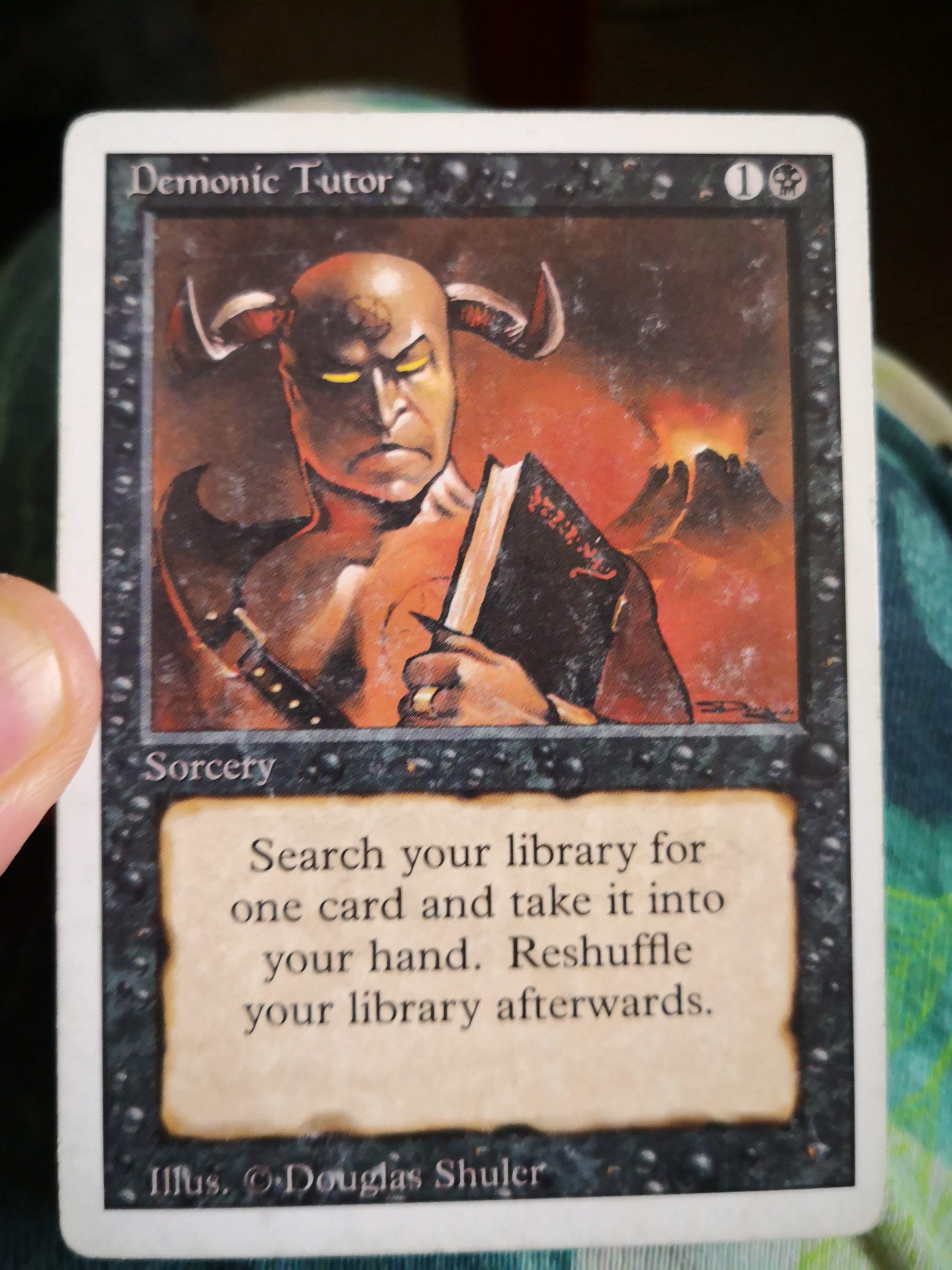 Demonic Tutor - Revised -