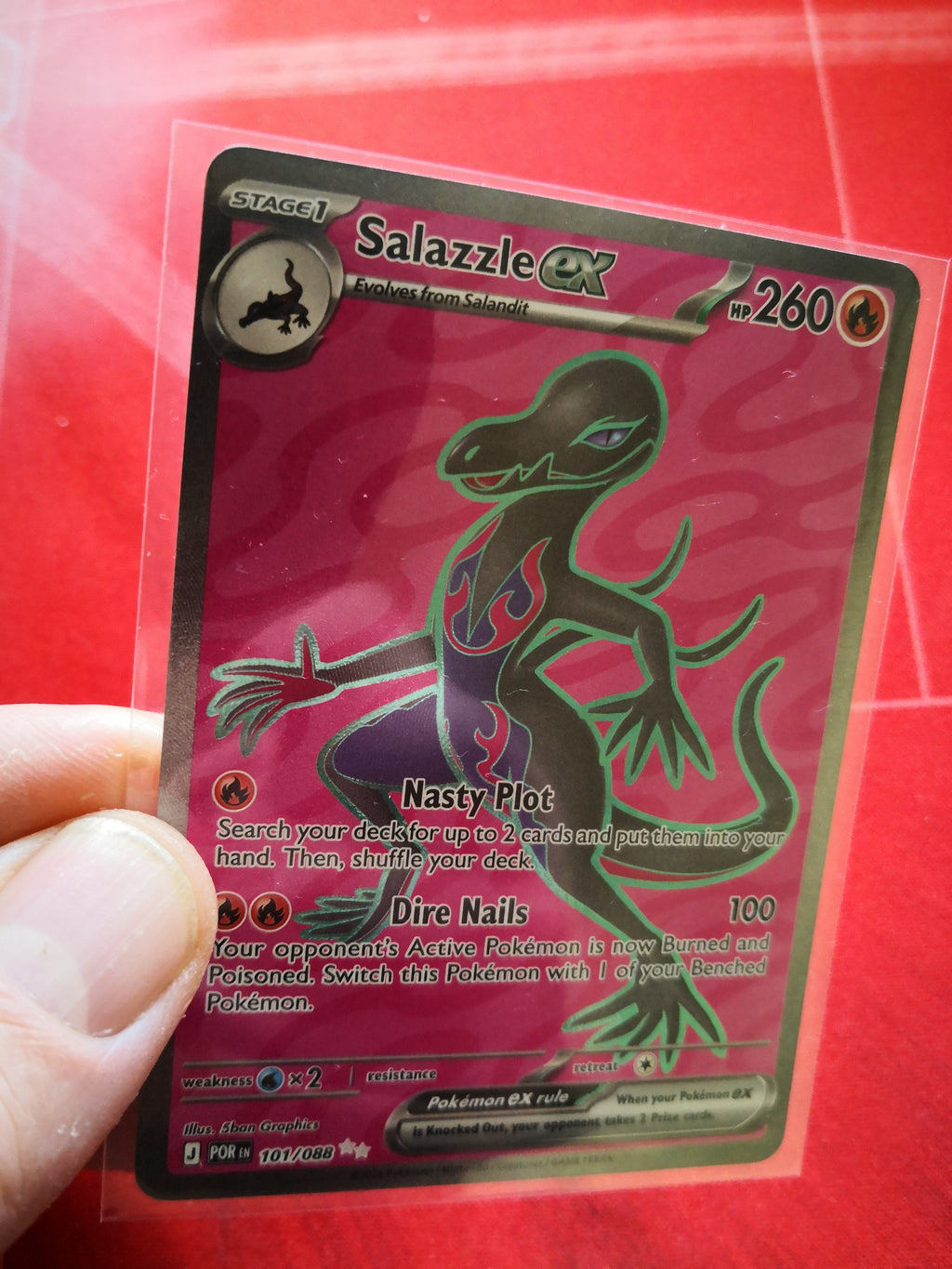 Salazzle EX 101/088 - Pokemon TCG Singles