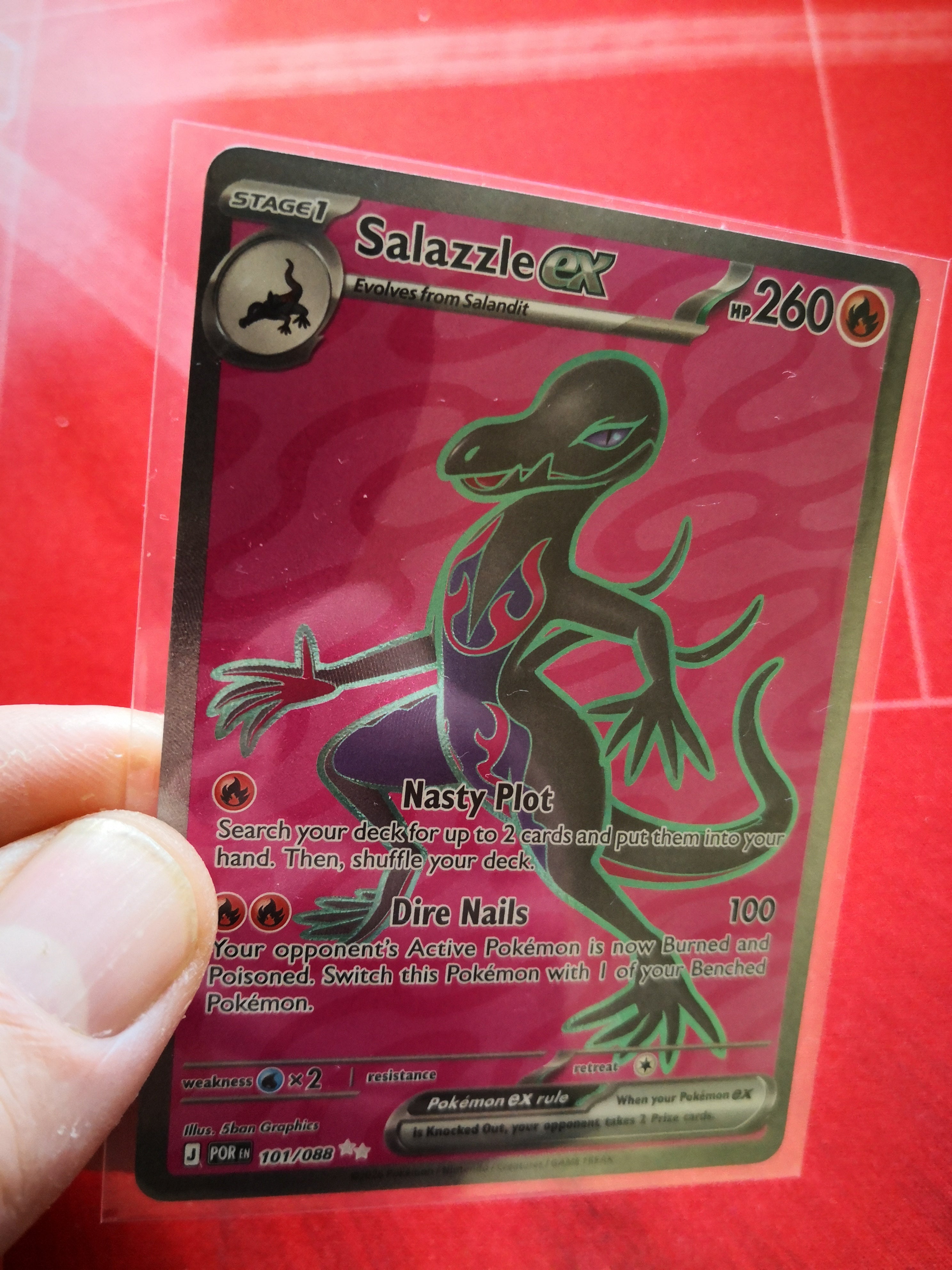 Salazzle EX 101/088 - Pokemon TCG Singles