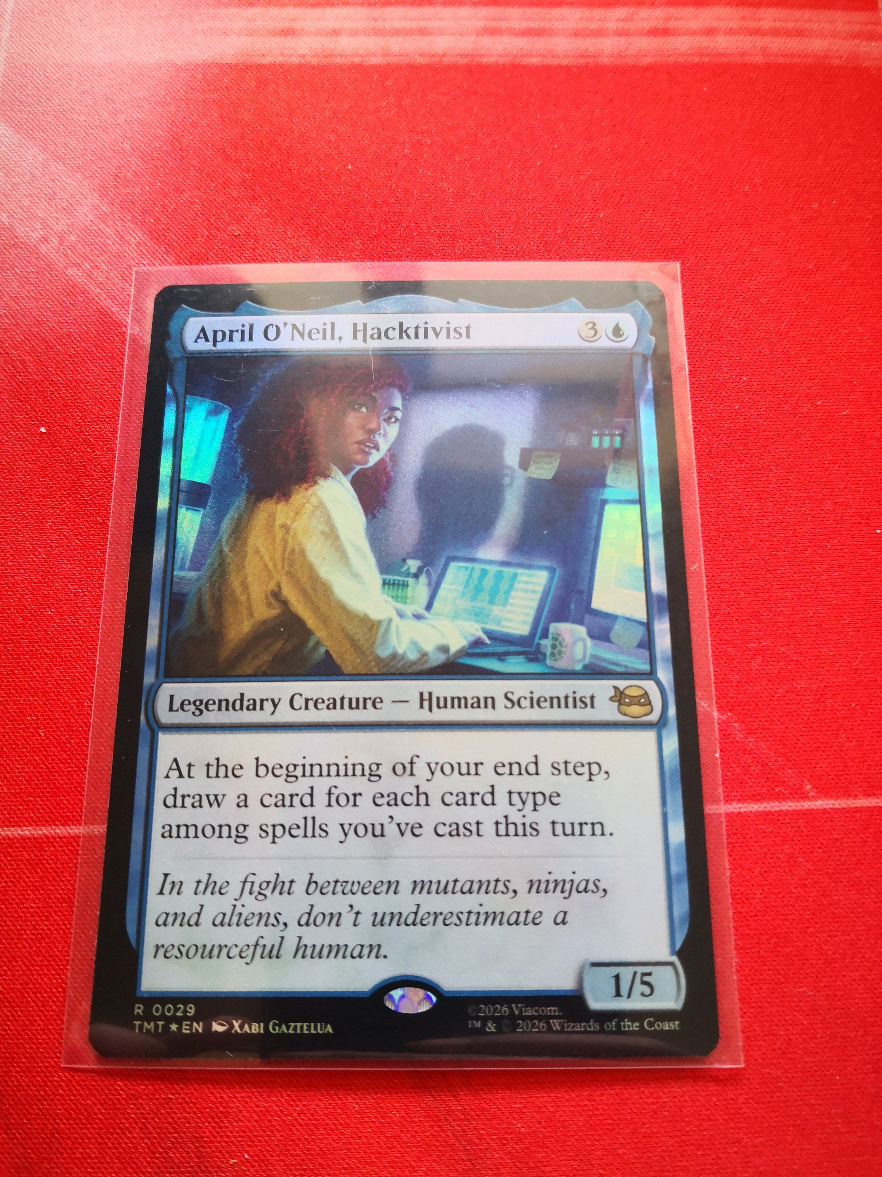 April O'Neil Hacktivist R 0029 FOIL